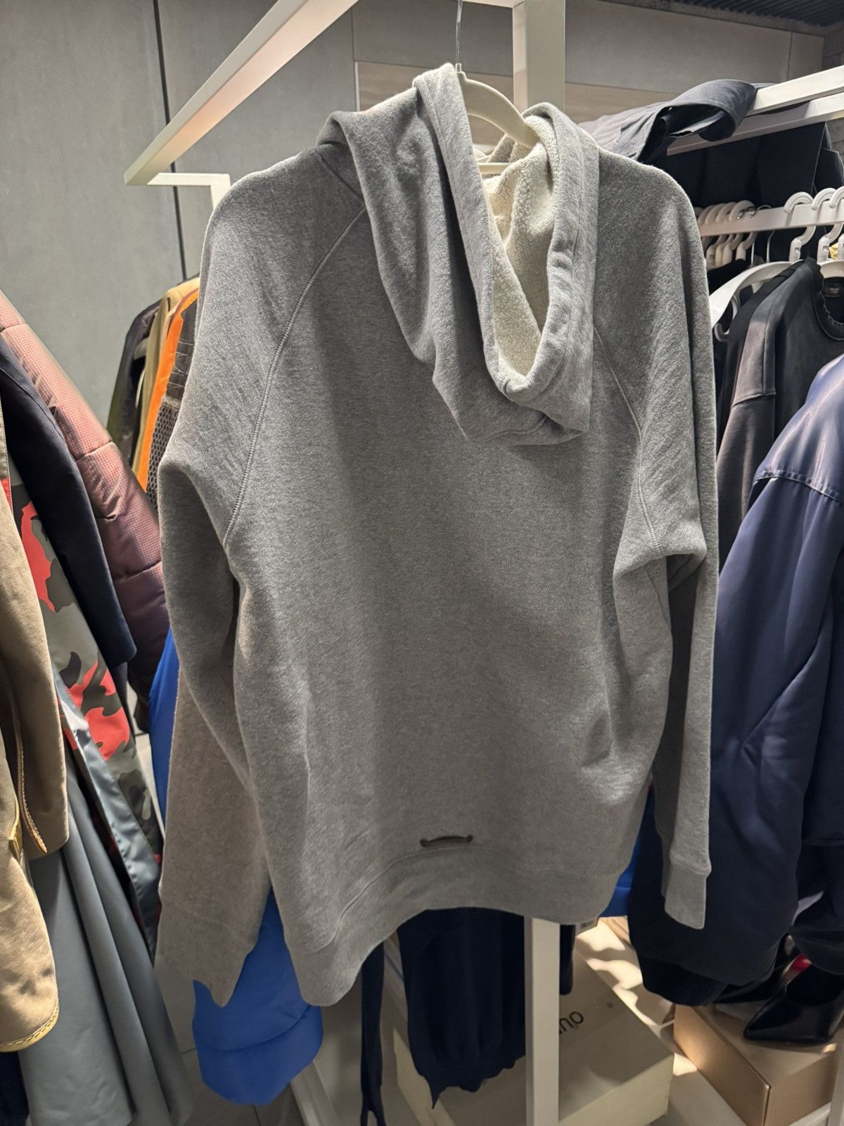 Chrome Hearts Chrome Hearts Grey Cross patch Hoodie with silver studs Size L / US 10 / IT 46 - 4 Thumbnail