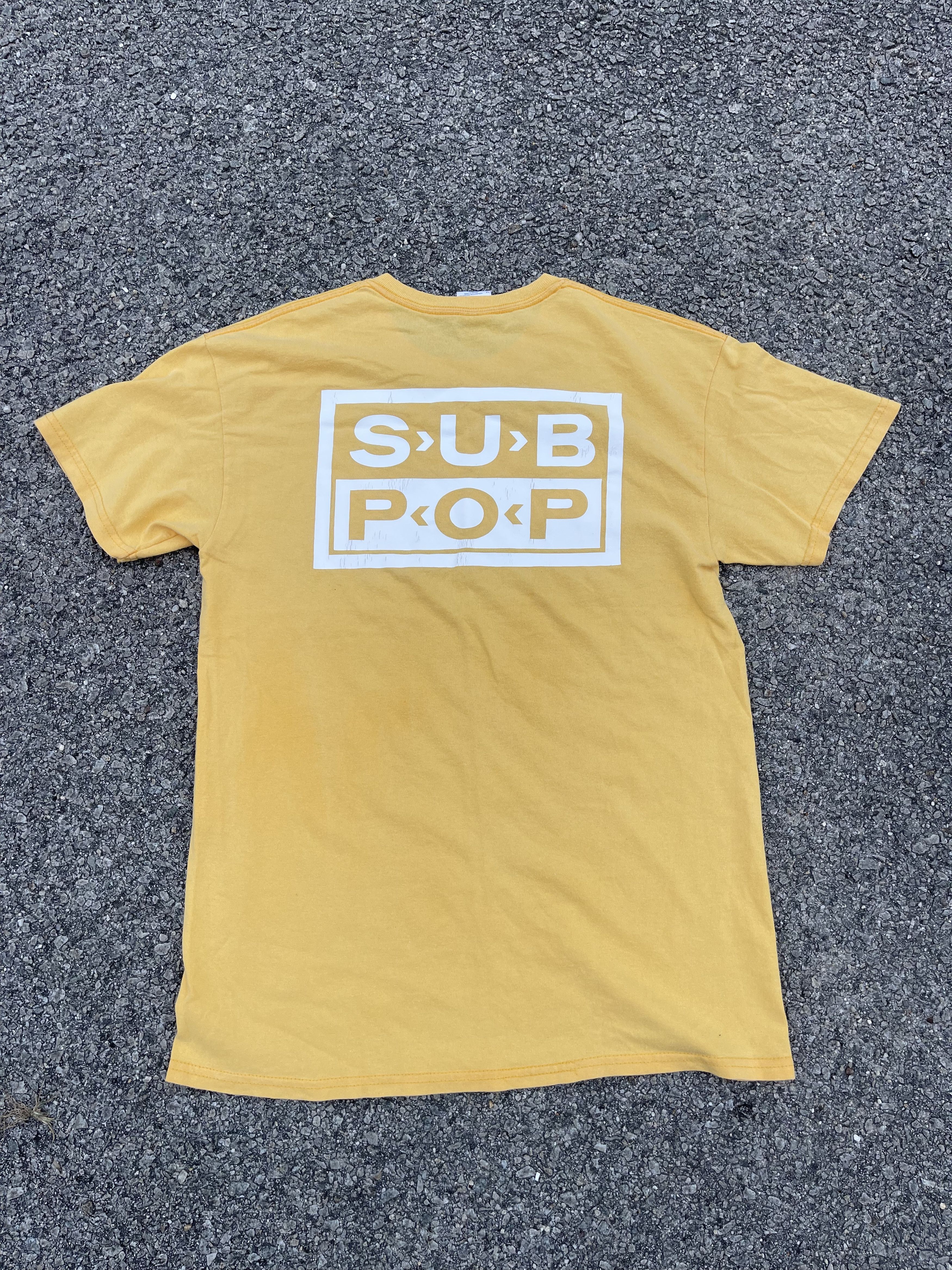 Band Tees × Gildan × Vintage Vtg y2k No Comment Sub Pop Grunge Music Record OG Tshirt Size US M / EU 48-50 / 2 - 7 Thumbnail