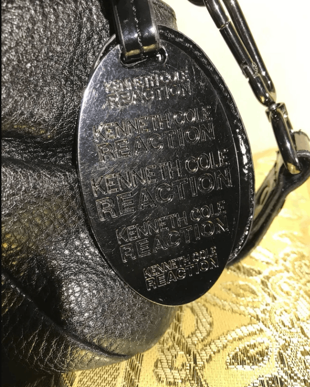 Kenneth Cole Vintage 90s Grunge Leather bag by Kenneth Cole Black Size ONE SIZE - 5 Thumbnail