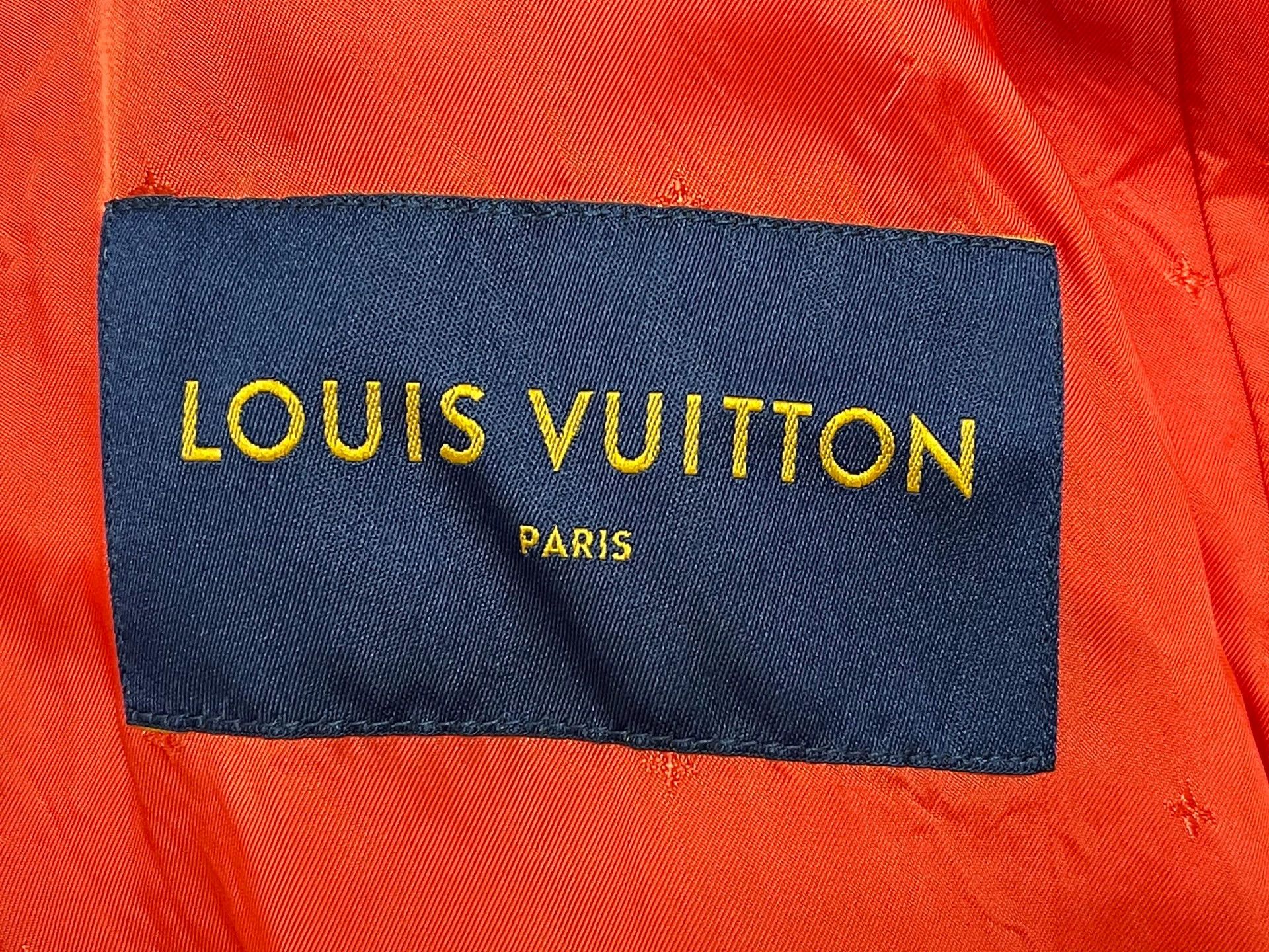 Louis Vuitton LV Basic Red Silk Jacket Men's 52 Size US L / EU 52-54 / 3 - 4 Thumbnail