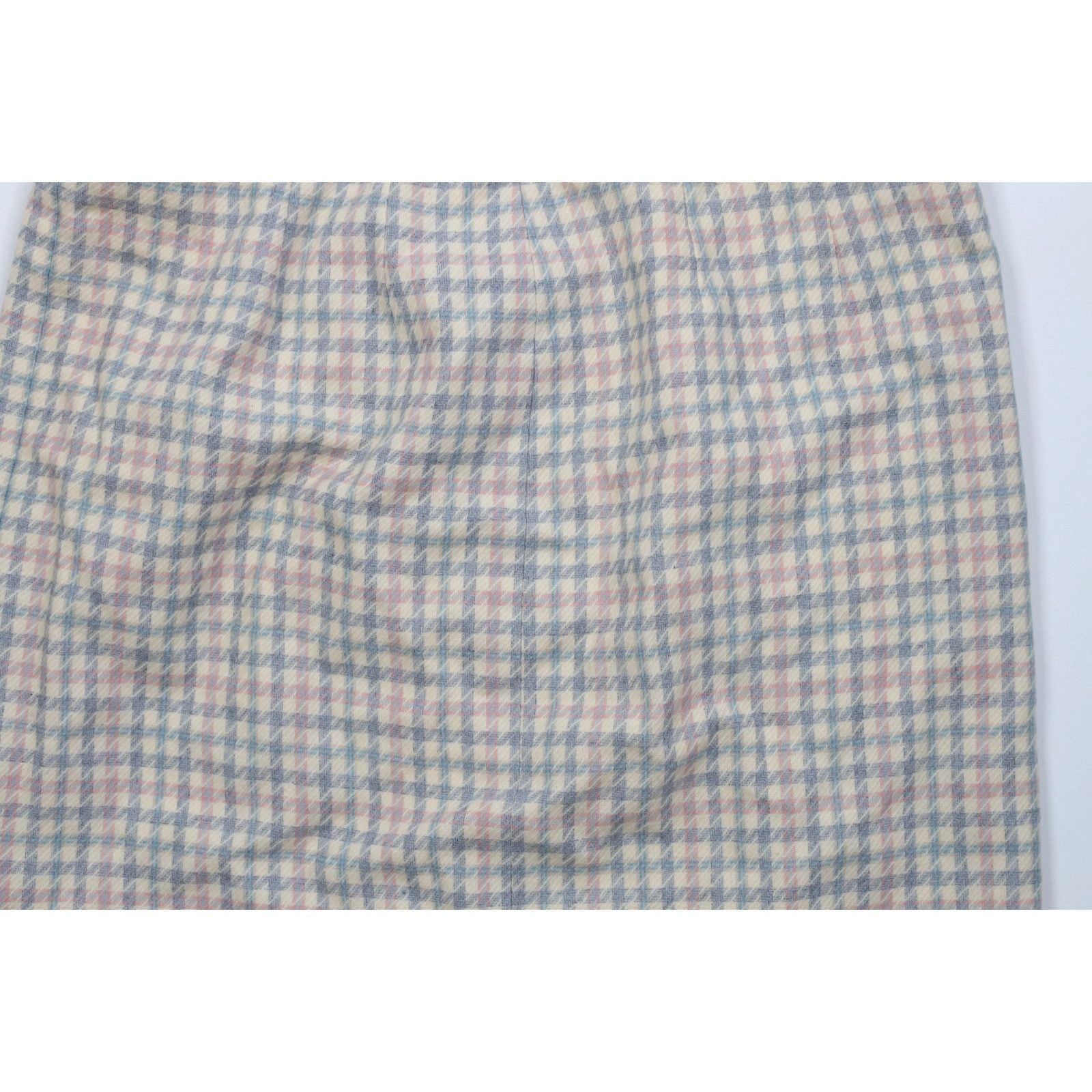 Pendleton Vintage 70s Pendleton Virgin Wool Houndstooth Skirt Size 40" / US 18 - 3 Thumbnail