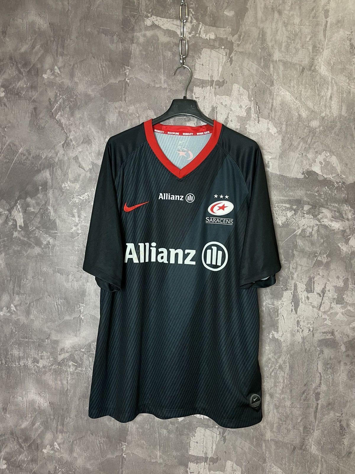 Nike × Vintage Saracens Rugby Jersey Shirt Nike 2020 Size US XL / EU 56 / 4 - 1 Thumbnail