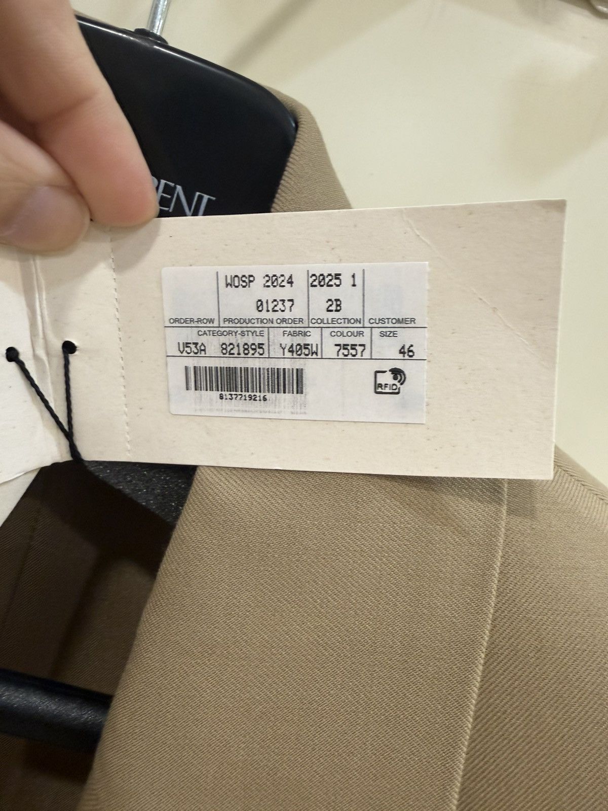 Saint Laurent Paris Single breasted jacket size46 Size 46R - 10 Thumbnail