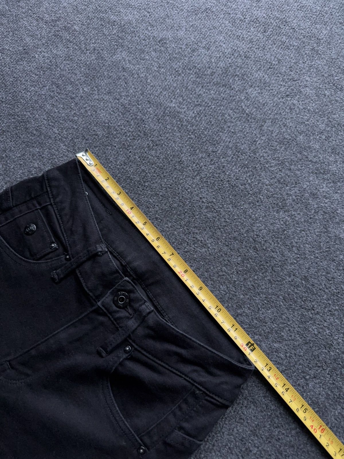 G-Star G-Star Opium Avant Garde RAW Arc 3D Mid Skinny Black Jeans Size 25" / US 0 / IT 36 - 15 Thumbnail
