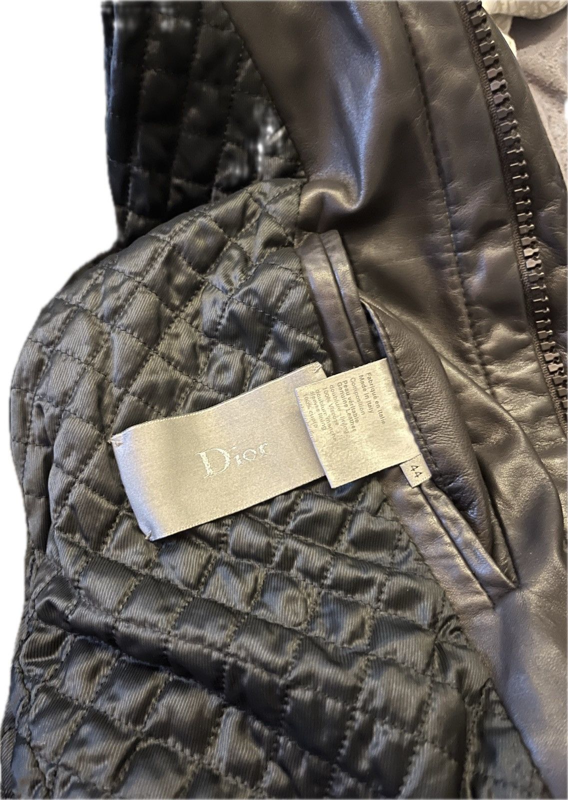 Dior Dior Homme AW05 Leather Jacket Size US S / EU 44-46 / 1 - 4 Thumbnail