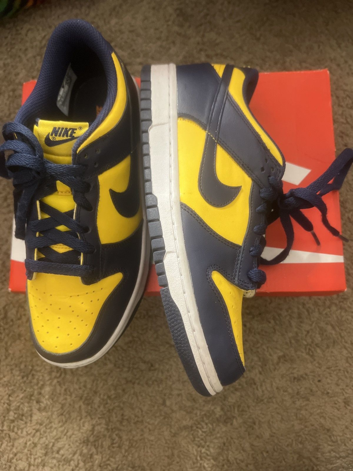 Nike Dunk Low 'Michigan' Size US 7 / EU 40 - 6 Thumbnail