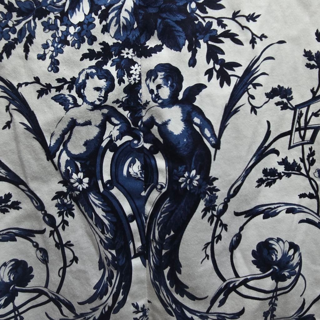 The Unbranded Brand Women's Bamboo Traders White Blue Floral Blazer L Size L / US 10 / IT 46 - 8 Thumbnail