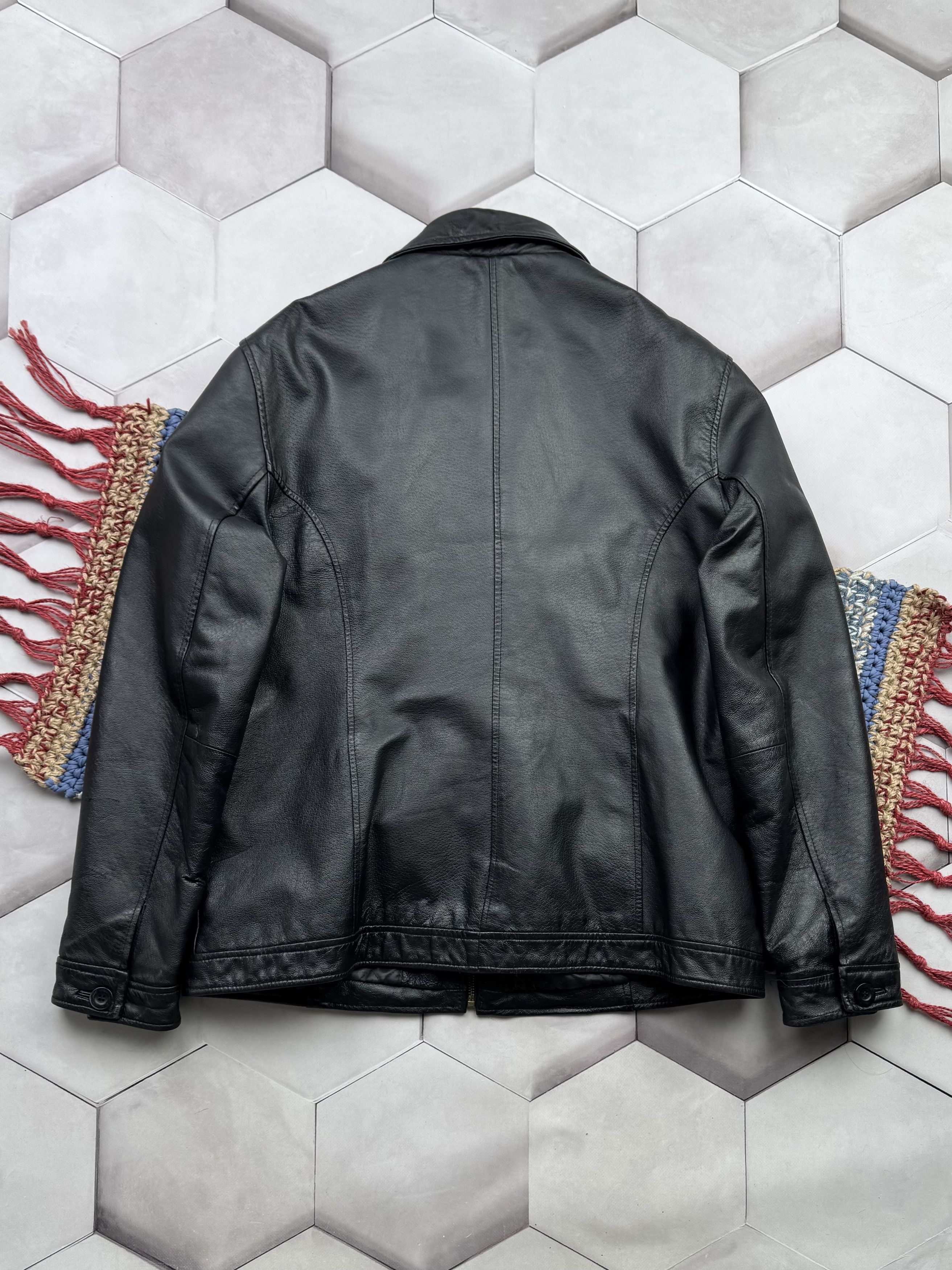 Vintage Vintage Bomber Leather Jacket Size US M / EU 48-50 / 2 - 10 Thumbnail
