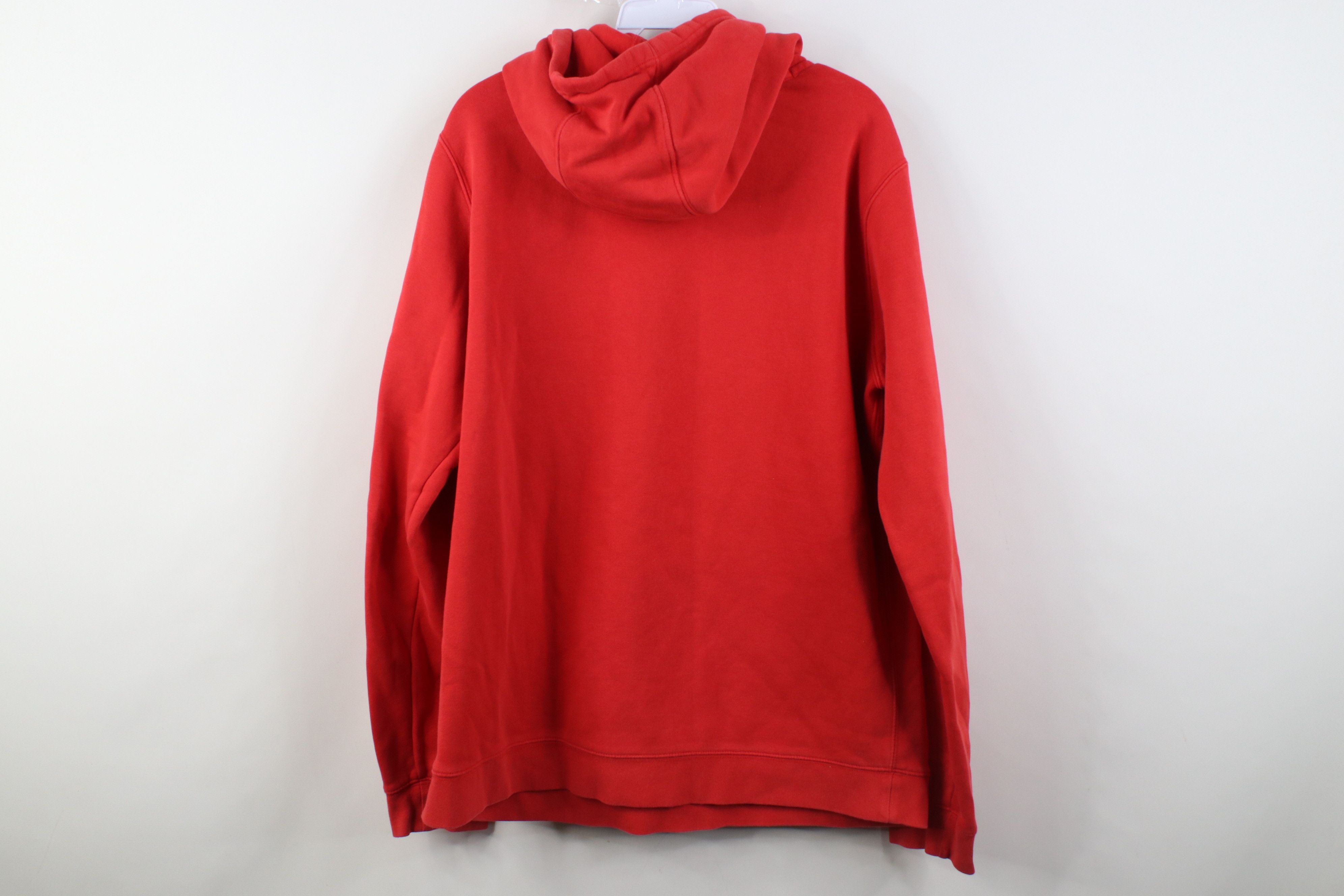 Nike Y2K Nike Center Swoosh Ohio State University Hoodie Red Size US XL / EU 56 / 4 - 14 Thumbnail