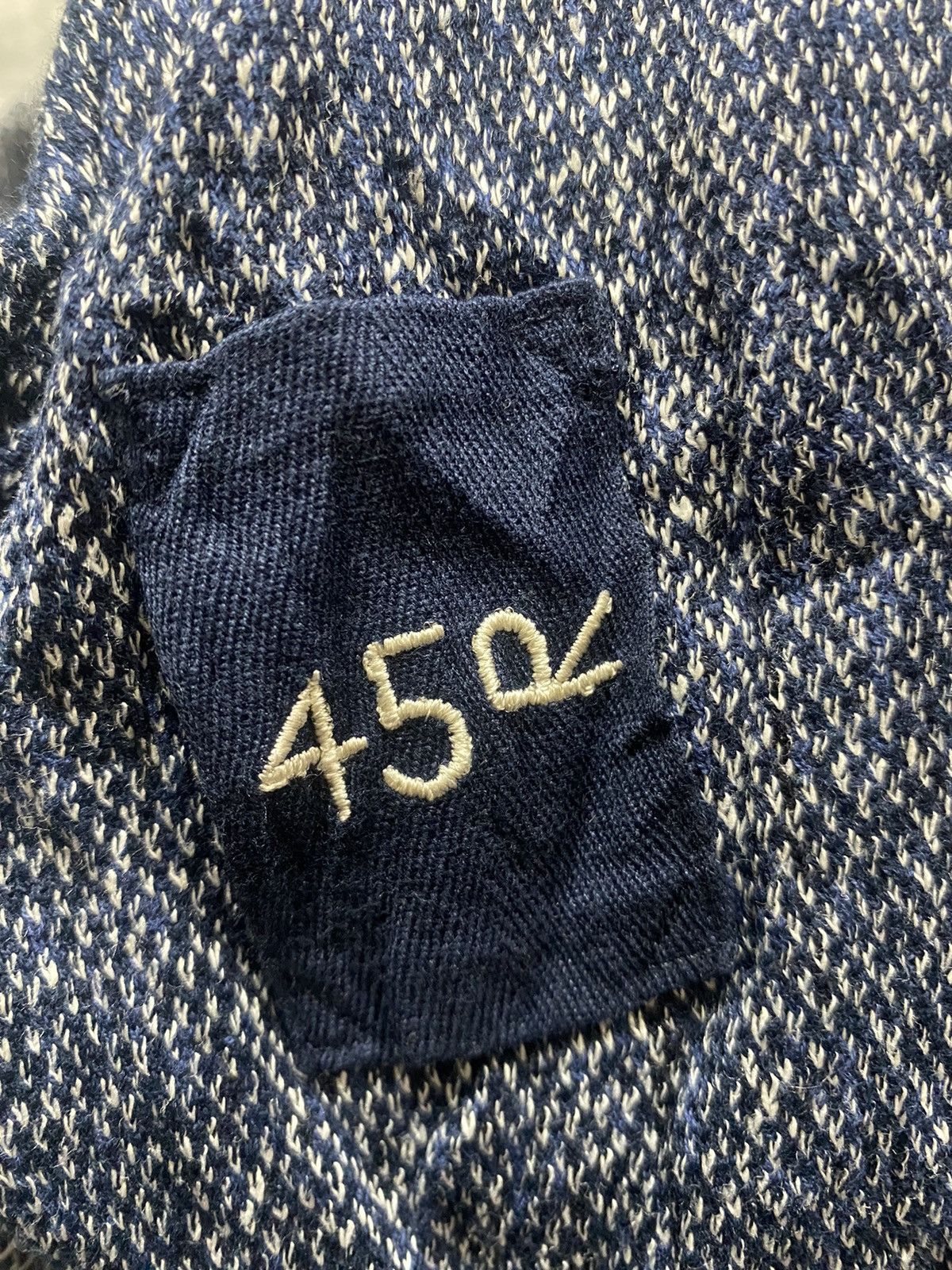 45rpm × Japanese Brand R by 45Rpm Denim Blazer Size XS / US 0-2 / IT 36-38 - 5 Thumbnail