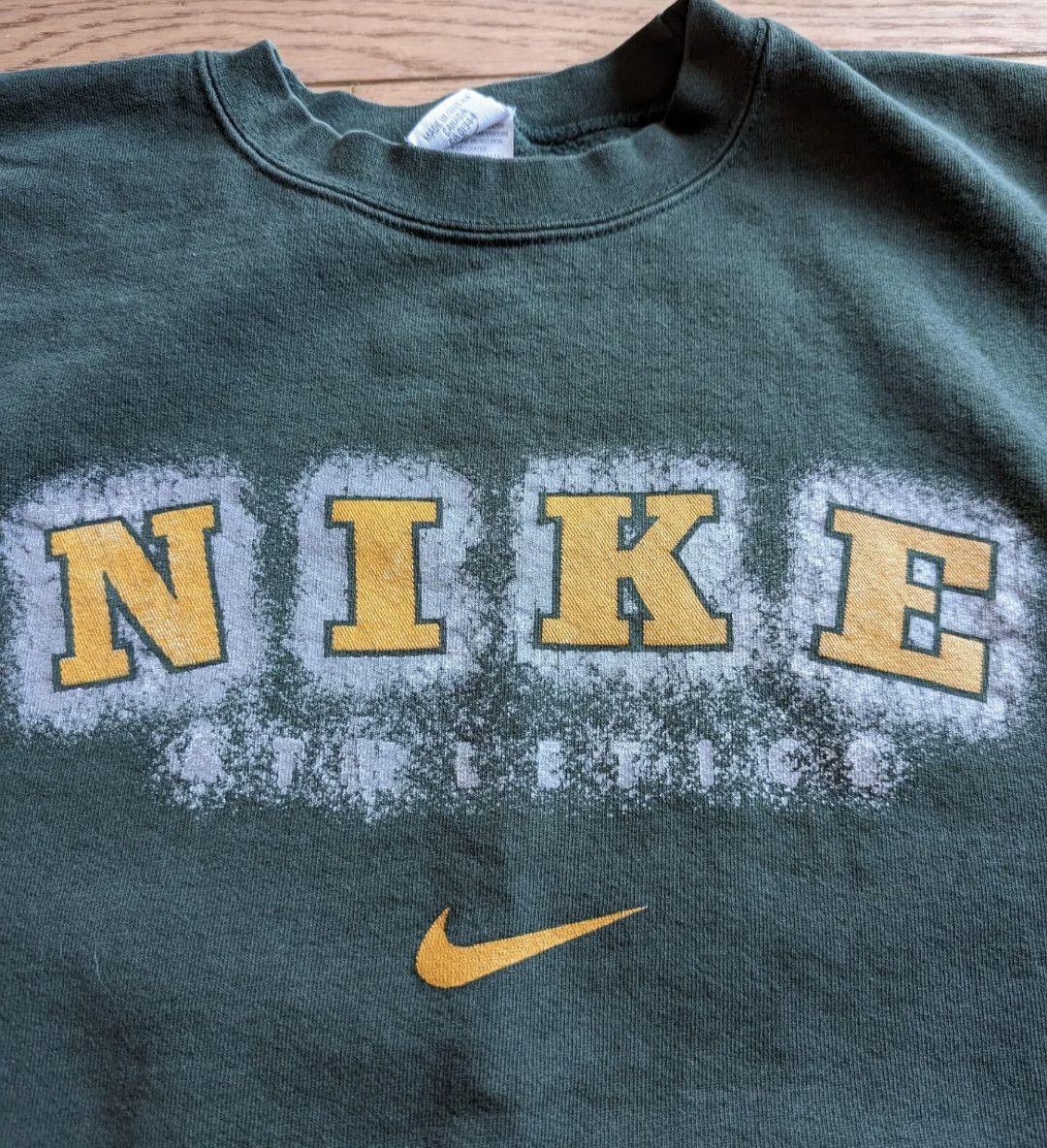 Nike Vintage Nike Grey Tag Sweatshirt Size US XXL / EU 58 / 5 - 2 Thumbnail