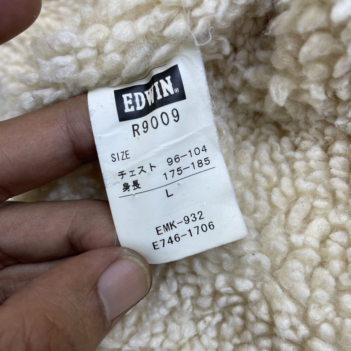 Edwin 💥Vintage Edwin Corduroy Blanket Shearling Jacket Size US S / EU 44-46 / 1 - 7 Thumbnail