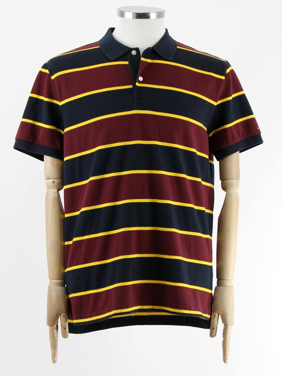 Tommy Hilfiger TOMMY HILFIGER Regular striped polo shirt Size US L / EU 52-54 / 3 - 1 Thumbnail