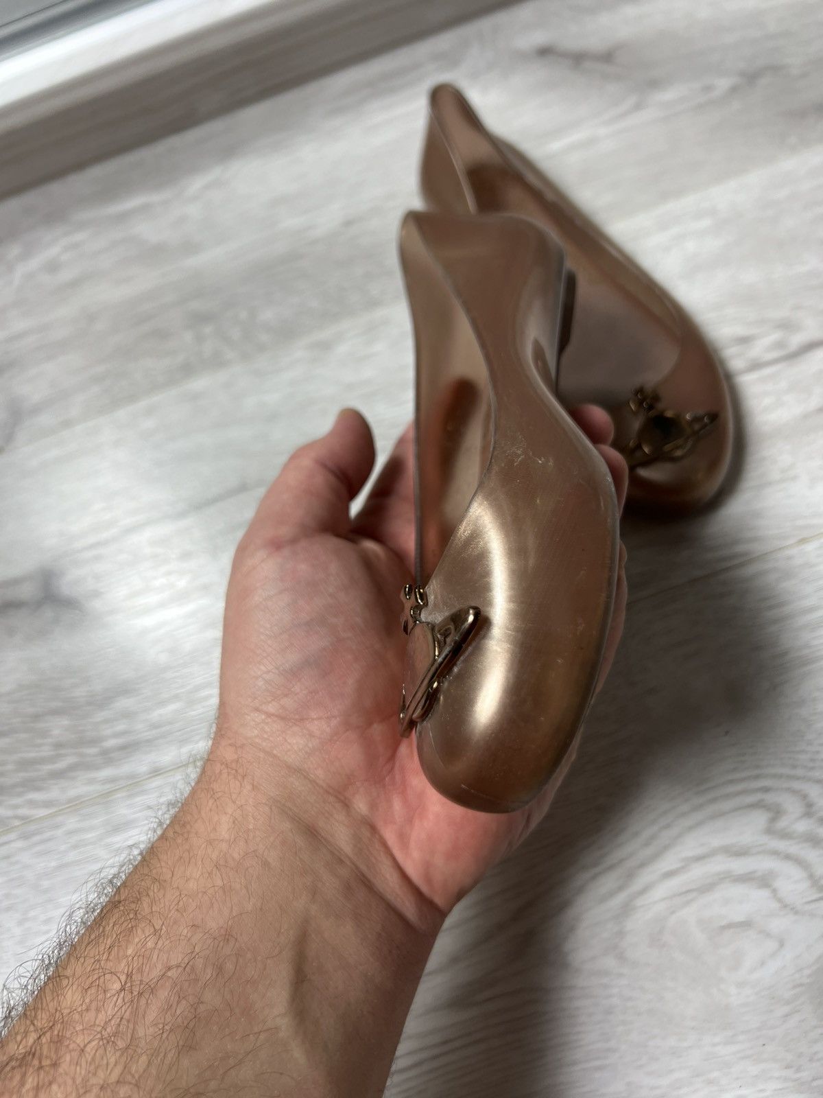 Melissa × Vivienne Westwood Vivienne Westwood × Melissa Anglomania Ballet Flats Sz 35/36 Size US 5.5 / IT 35.5 - 5 Thumbnail