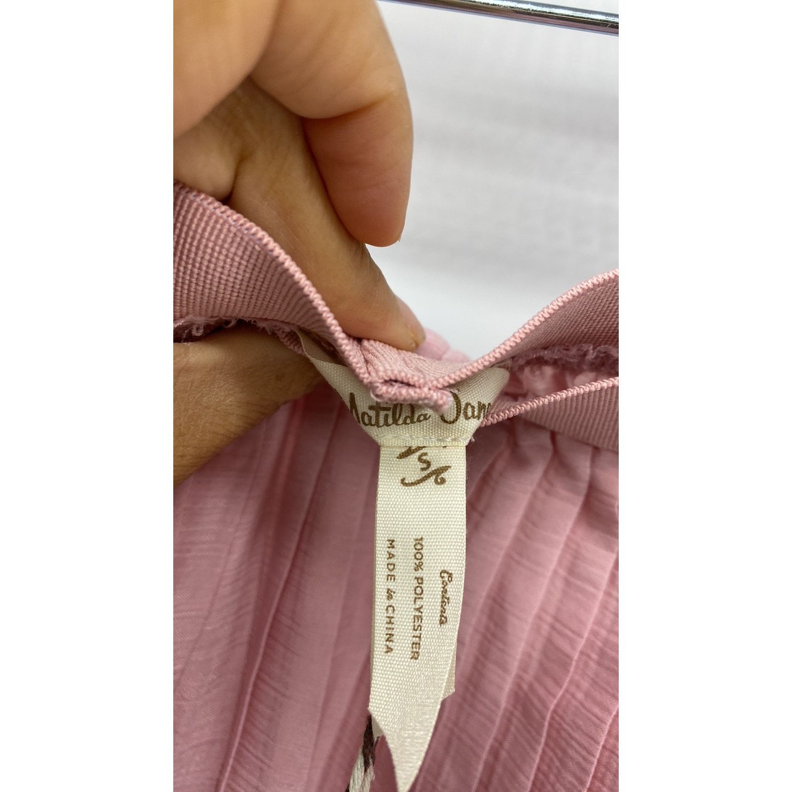 Other Matilda Pink pleated high waisted pants size S feminine Size 27" / US 4 / IT 40 - 5 Thumbnail