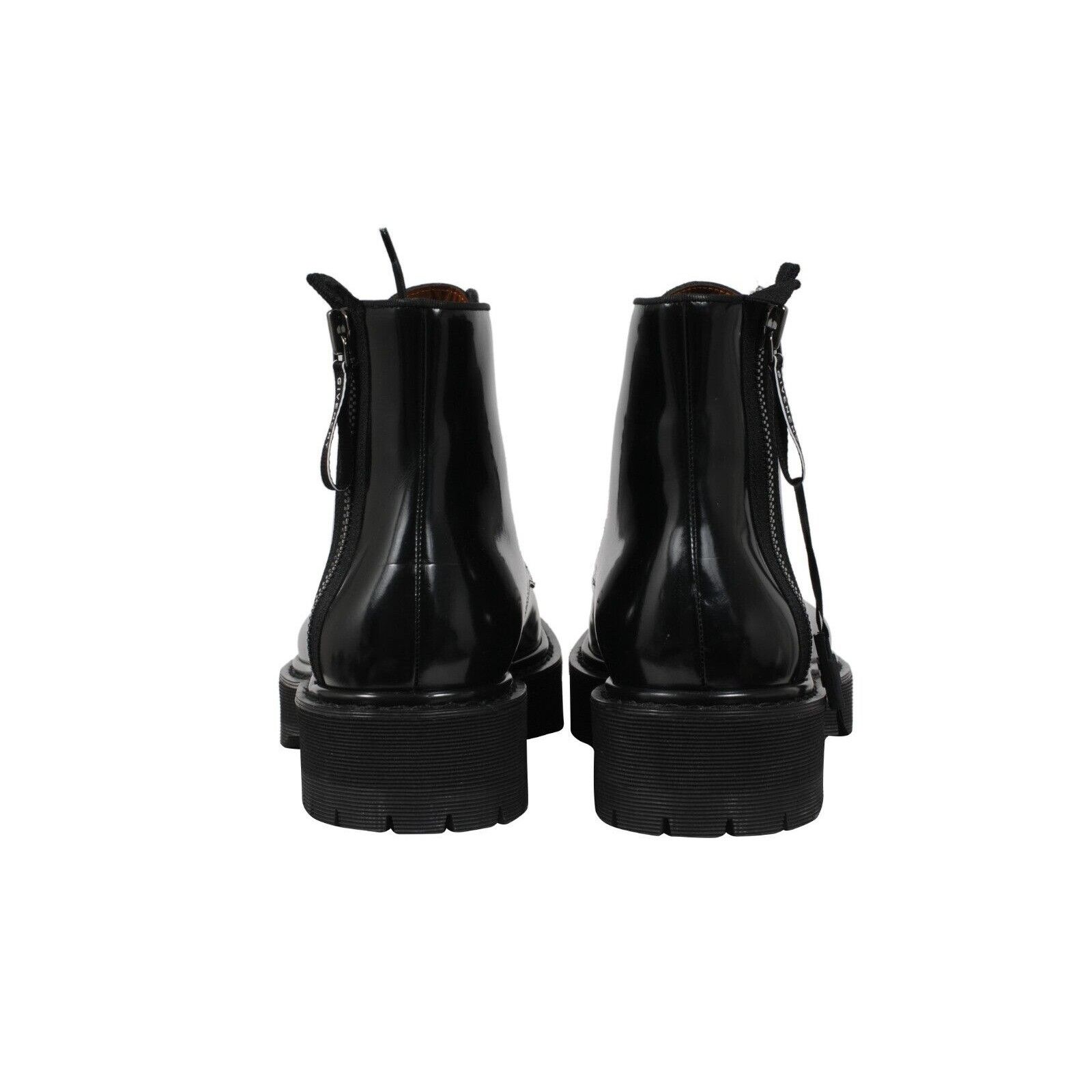 Givenchy Combat Boots Black Leather Side Zip Size US 11 / EU 44 - 6 Thumbnail