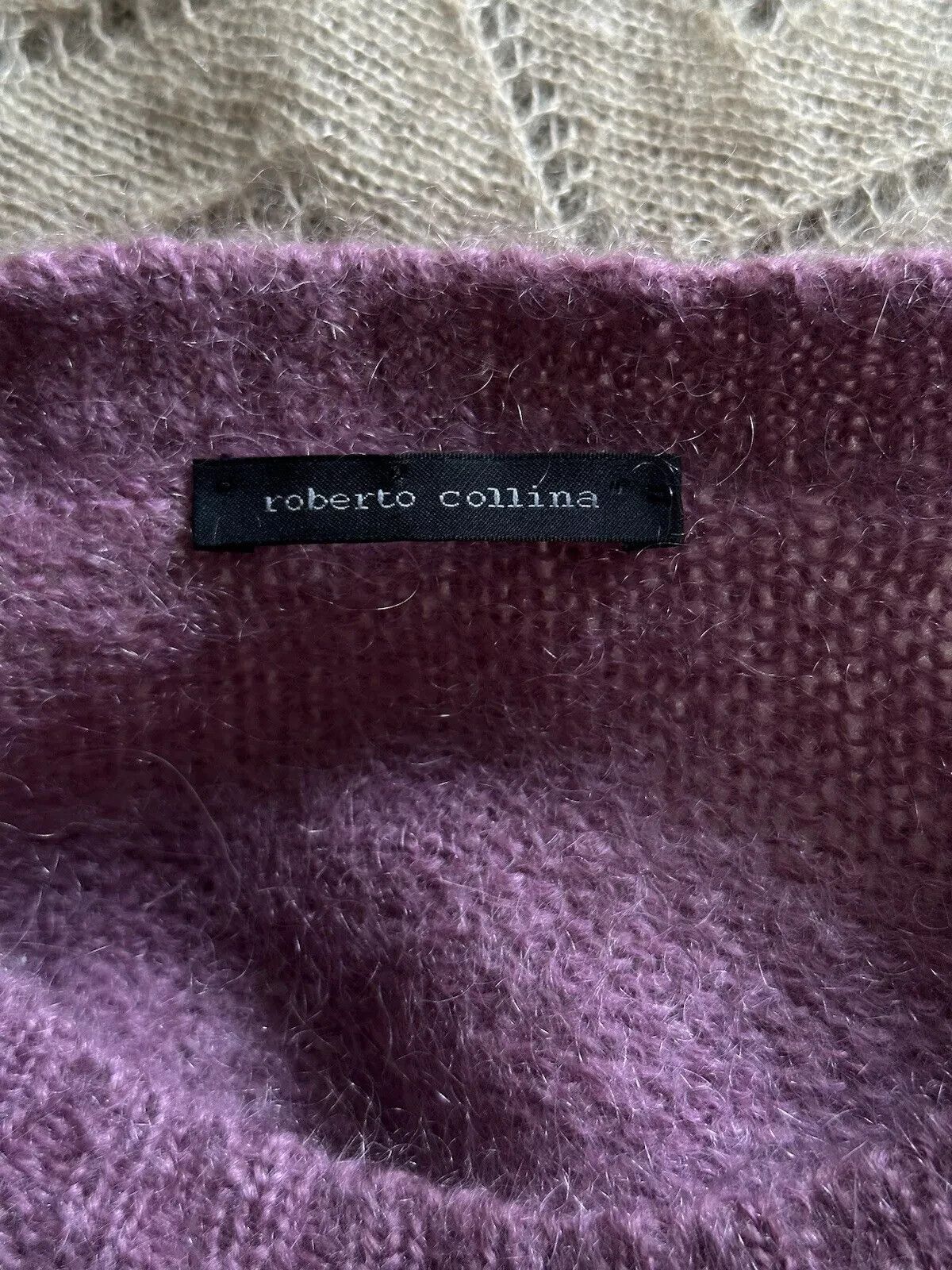 Roberto Collina Roberto Collina Mohair Nylon Wool Pullover Sweater Womens Size XL / US 12-14 / IT 48-50 - 12 Thumbnail