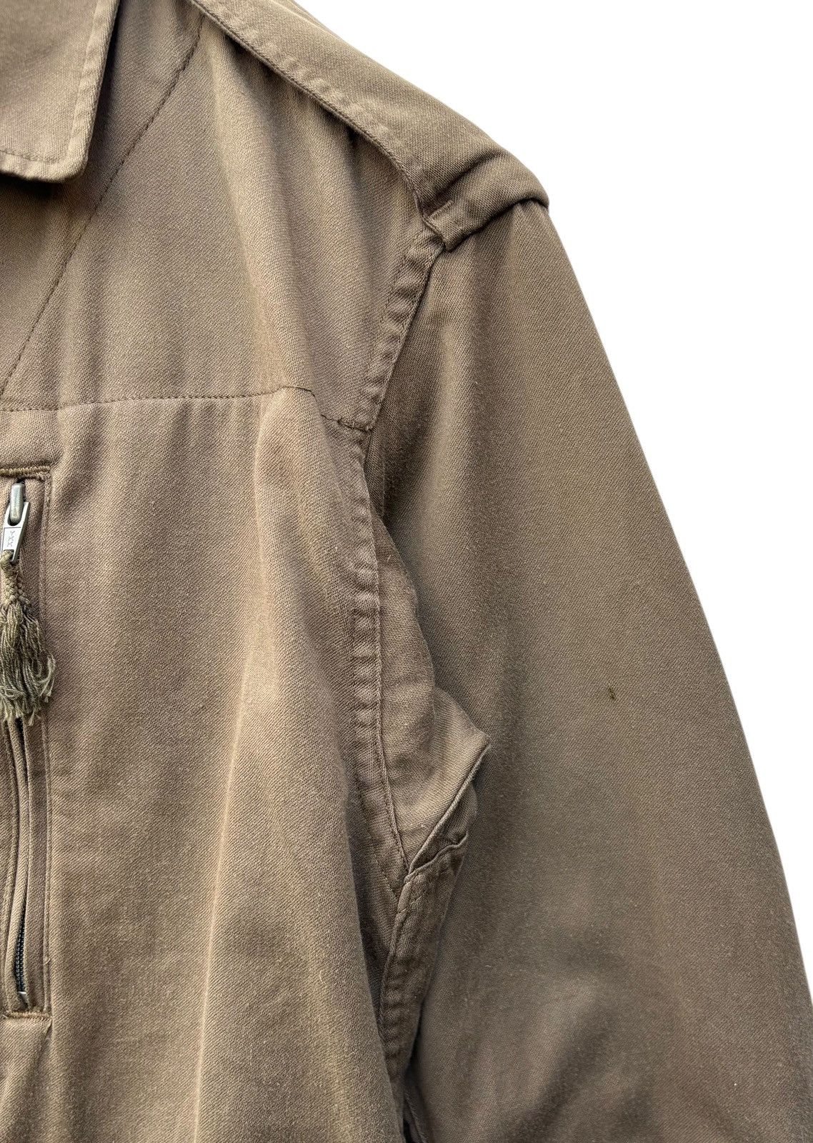 Vintage Vintage French Army Socovet Bais 1985 Military Jacket Size US XS / EU 42 / 0 - 12 Thumbnail