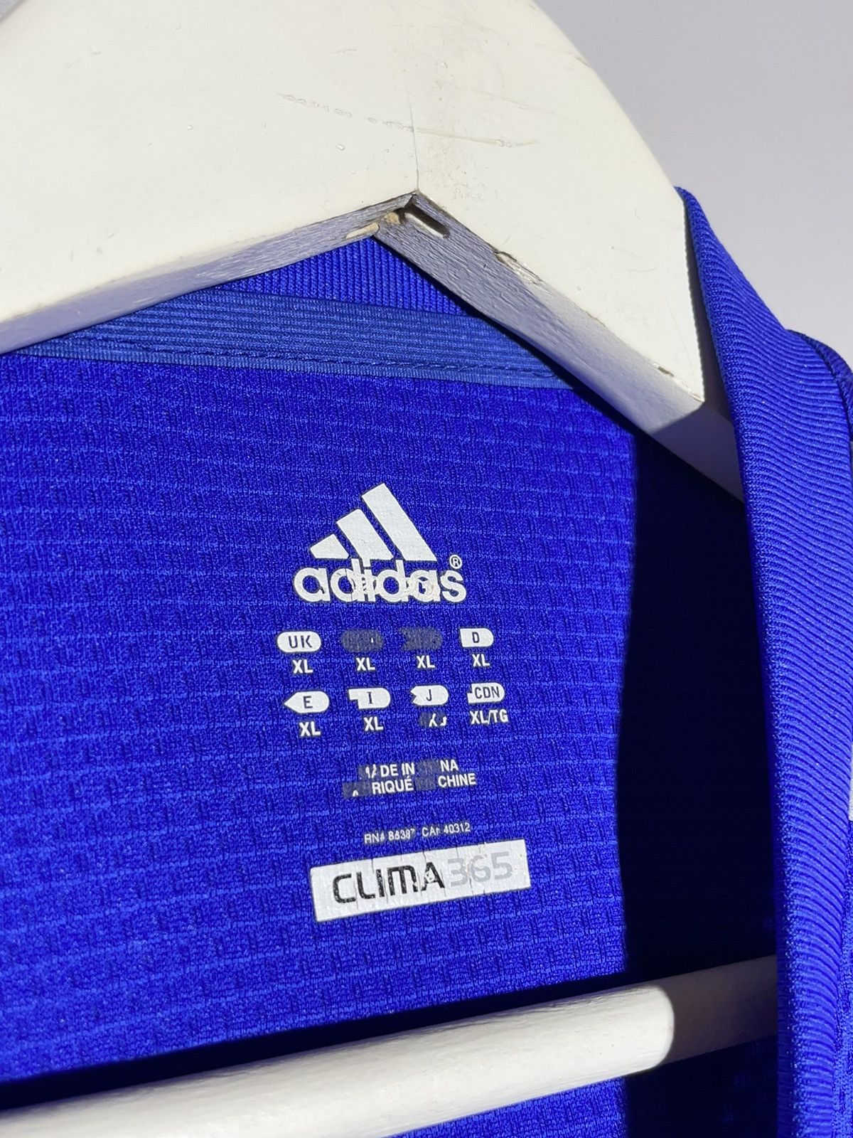 Adidas × Chelsea Soccer Chelsea FC Adidas 2009/10 Home Y2k Football Shirt Size US XL / EU 56 / 4 - 10 Thumbnail