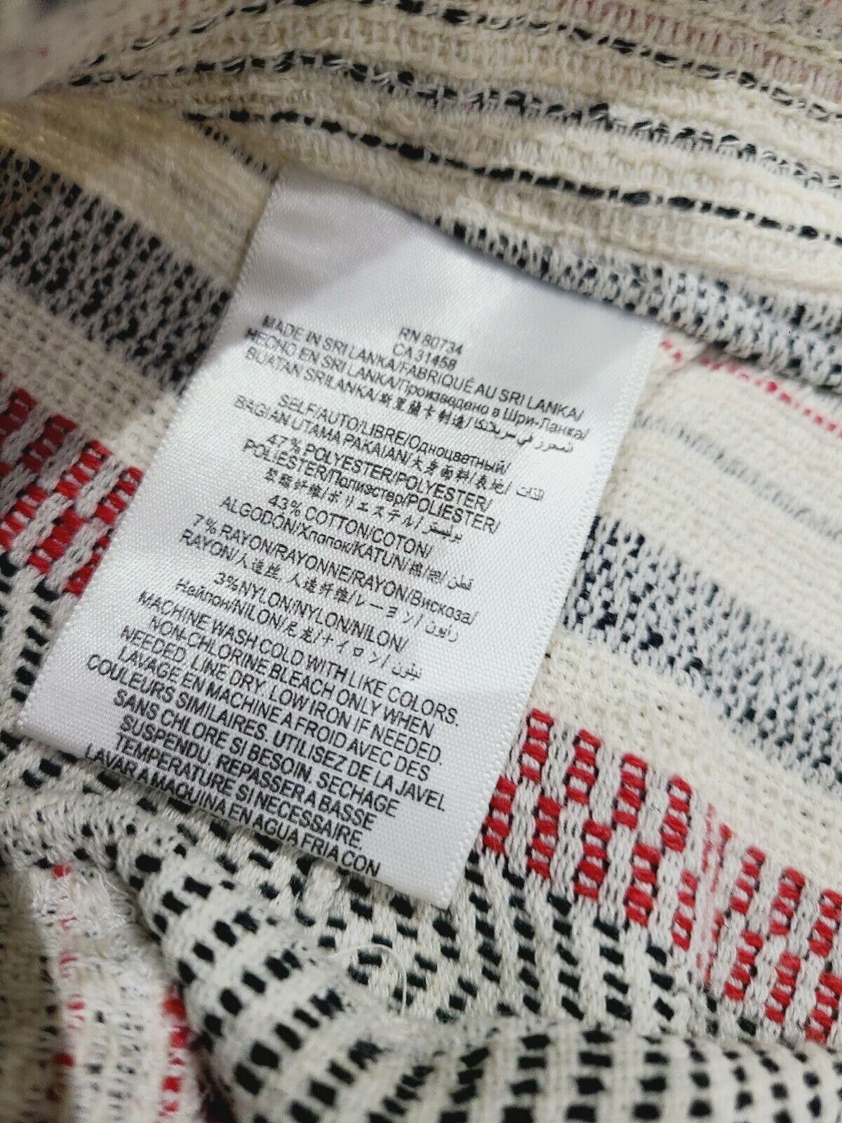 Designer bcbgeneration Shorts Size 2 Striped High Waisted Boho Size 26" / US 2 / IT 38 - 5 Thumbnail