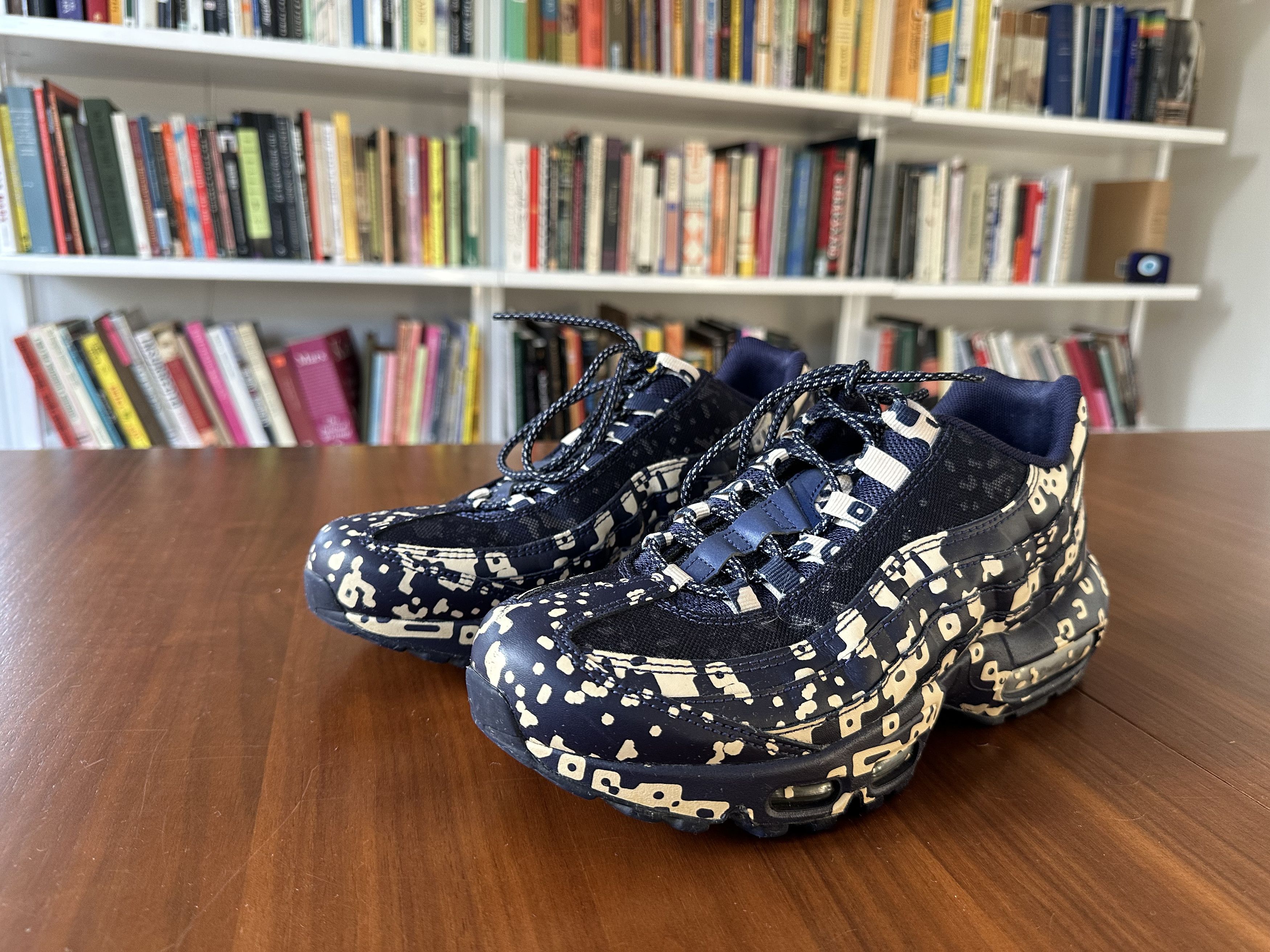 Nike Size 8 - Nike Air Max 95. Nike x Cav Empt Black Navy Camo Size US 8 / EU 41 - 4 Thumbnail