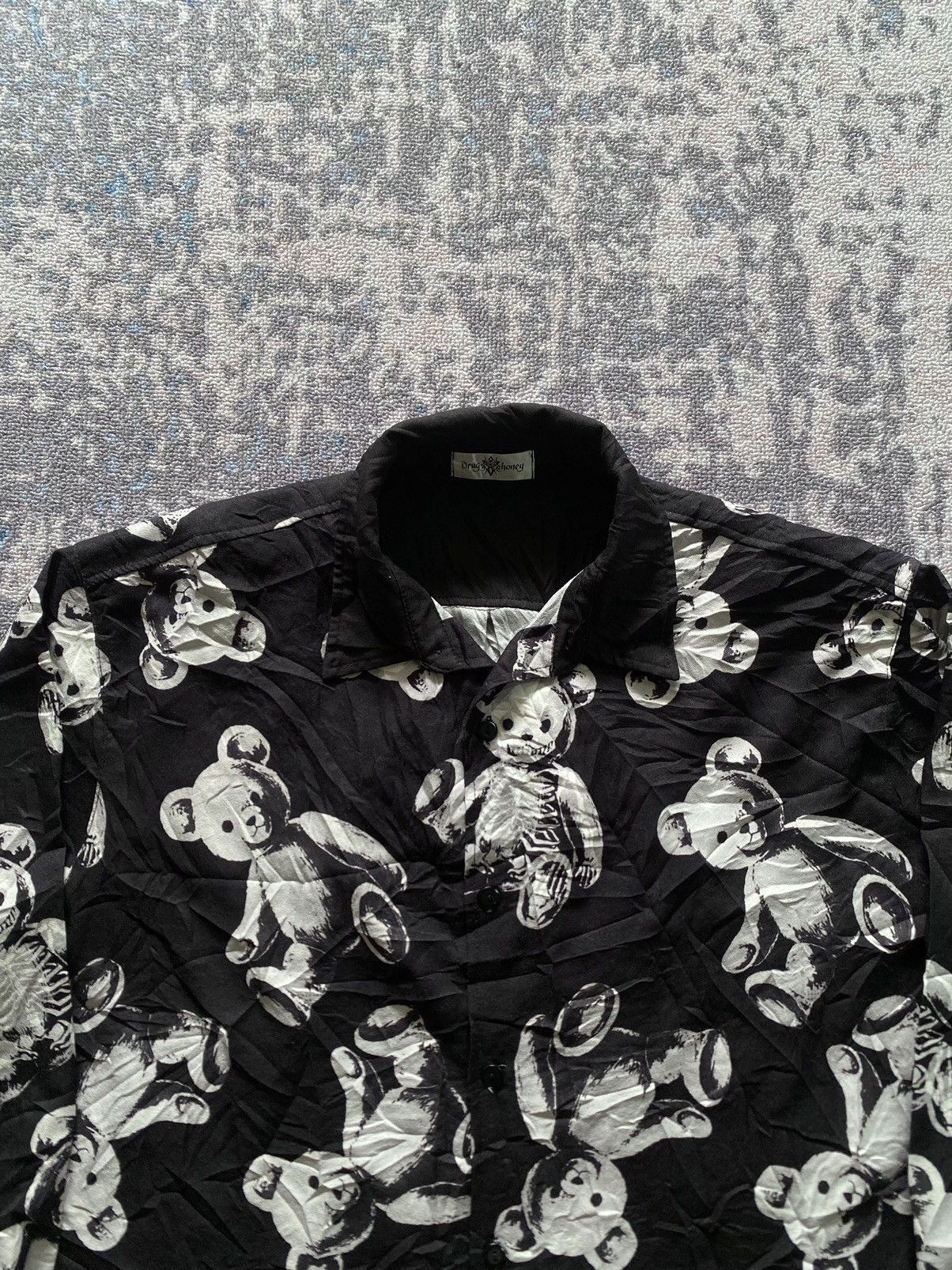 Beauty Beast × Hysteric Glamour Japanes Drug Honey Bear Skeleton Shirt Size US L / EU 52-54 / 3 - 3 Thumbnail