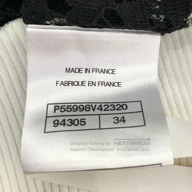 Chanel Chanel Black Cotton Women's T-shirt Size XXS . Size XXS / US 00 / IT 34 - 6 Thumbnail
