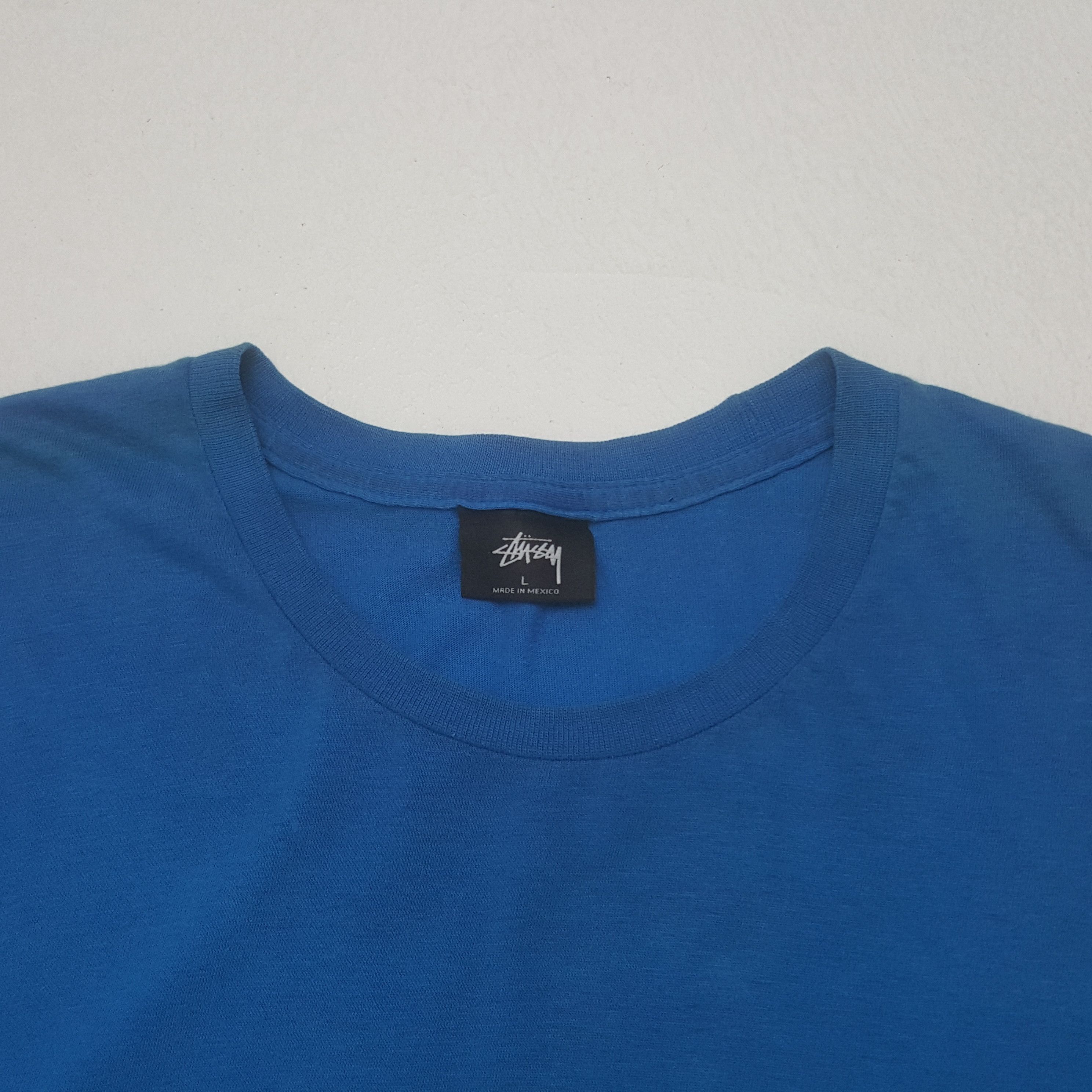 Stussy × Vintage Vintage Stussy Big Logo Tshirt Size US L / EU 52-54 / 3 - 5 Thumbnail