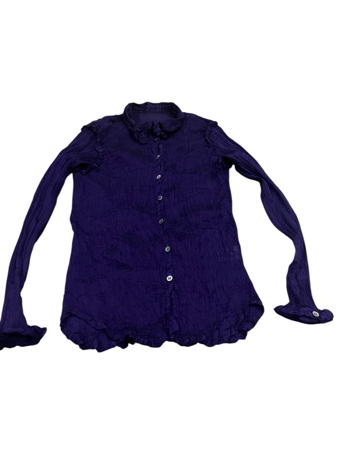Issey Miyake ISSEY MIYAKE PLEATED DIAMOND CUT SHIRT MIO1FJ521 Size S / US 4 / IT 40 - 5 Thumbnail