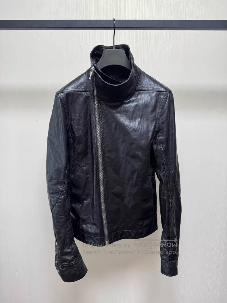 Rick Owens RICK OWENS Zip-up Leather Jacket Size US M / EU 48-50 / 2 - 5 Thumbnail