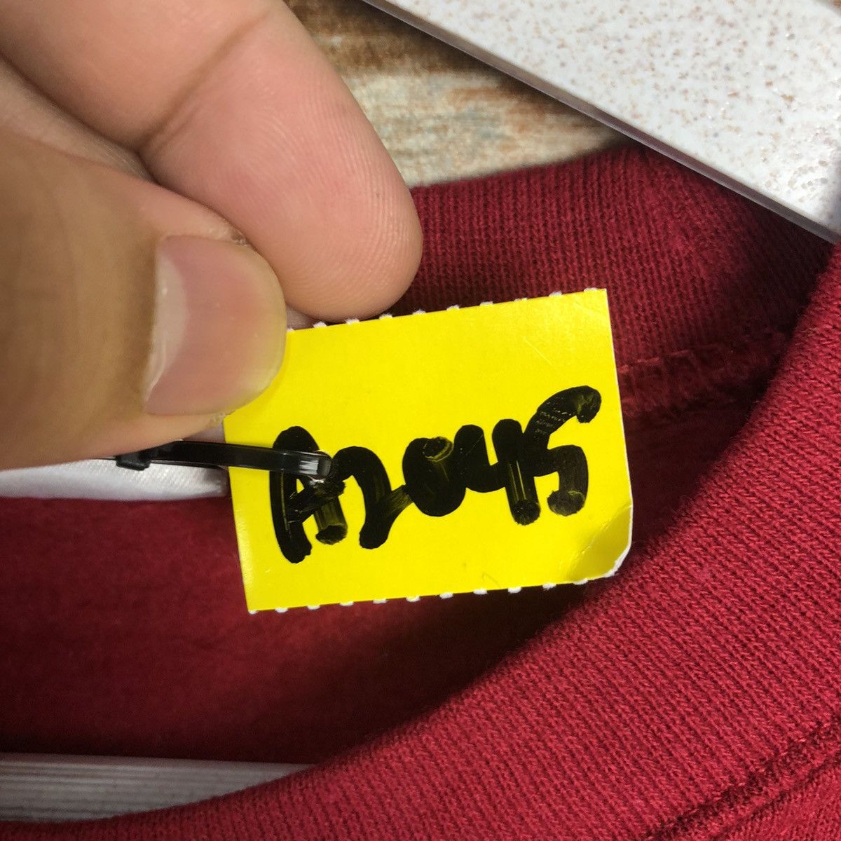 Japanese Brand × Vintage Yokota Strides Running Club Maroon vintage Sweatshirt #A2045 Size US M / EU 48-50 / 2 - 18 Thumbnail