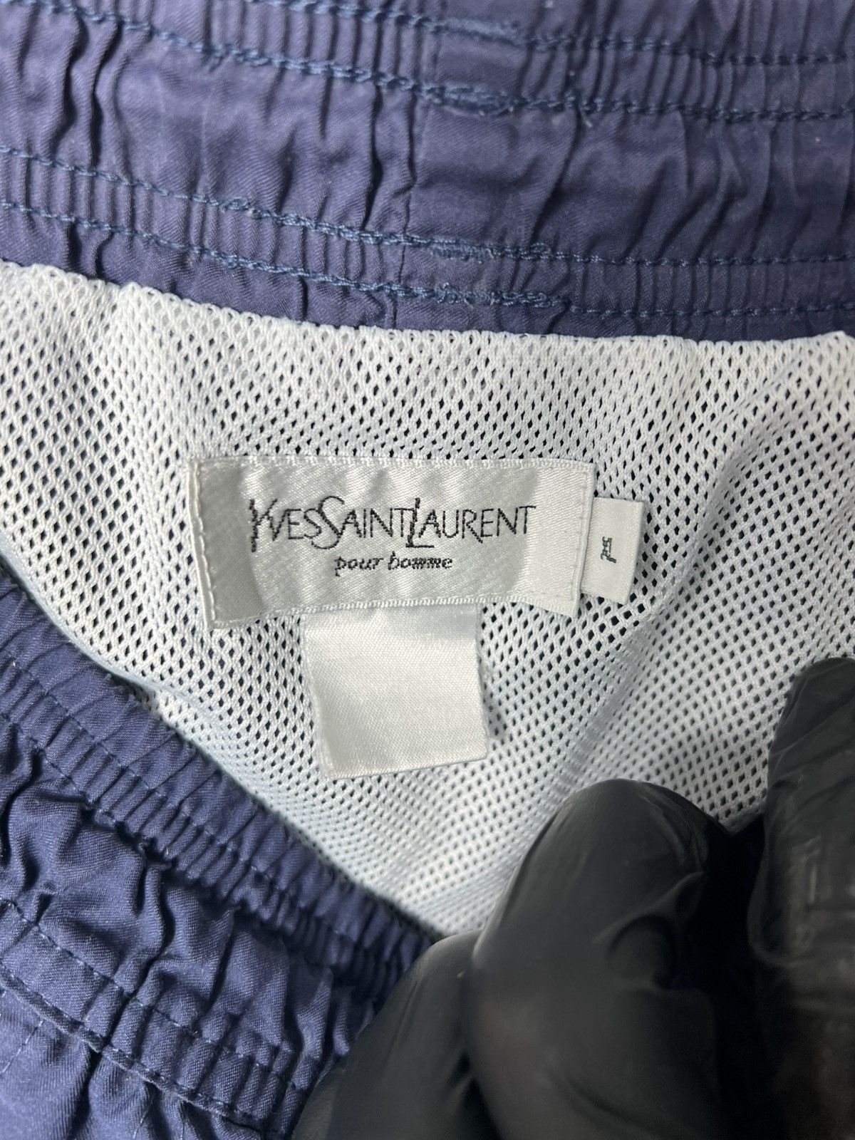 Yves Saint Laurent Vintage Streetwear sk8 y2k Yves Saint Laurent Short Size XL Size US 36 / EU 52 - 6 Thumbnail