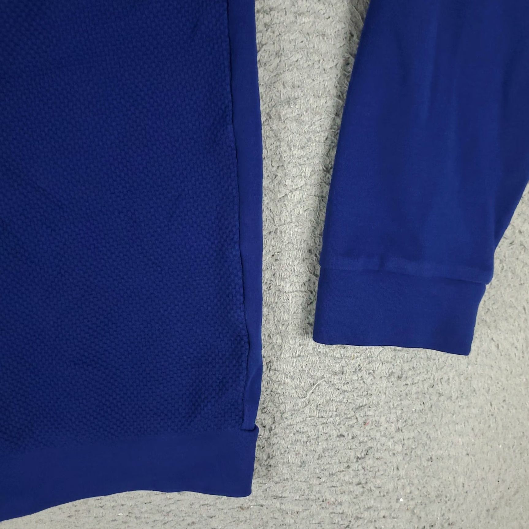BUGATCHI BUGATCHI Full Zip Sweater Mens XL Blue Knit Sweatshirt Jacket Size US XL / EU 56 / 4 - 4 Thumbnail