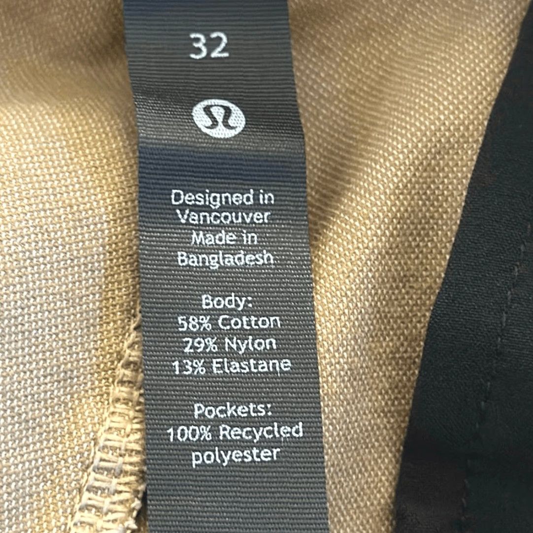 Lululemon Lululemon ABC Commission Pants Trouser 32 Chino Khaki Pants Men 32 Regular Tan Blue Inseam 31 M5ACOS Size US 32 / EU 48 - 7 Thumbnail