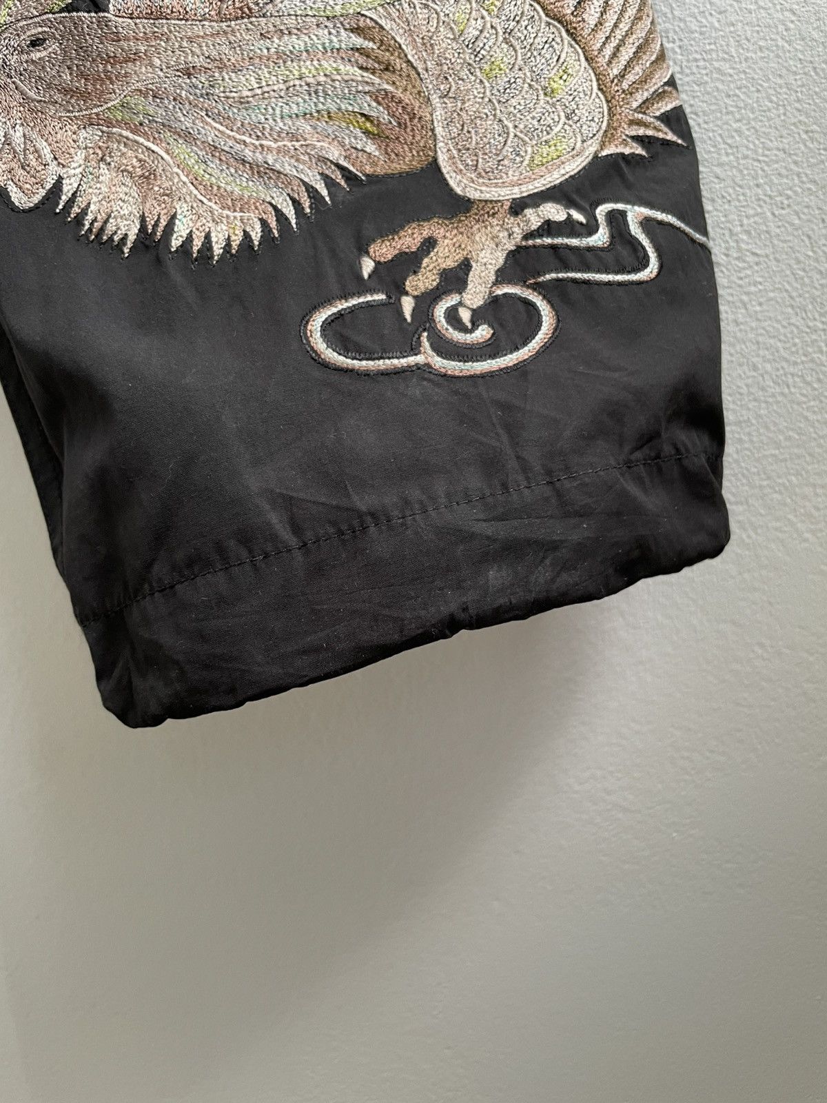 Maharishi MAHARISHI Pearl Dragon Track Pants Black Sweatpants Size US 34 / EU 50 - 24 Thumbnail