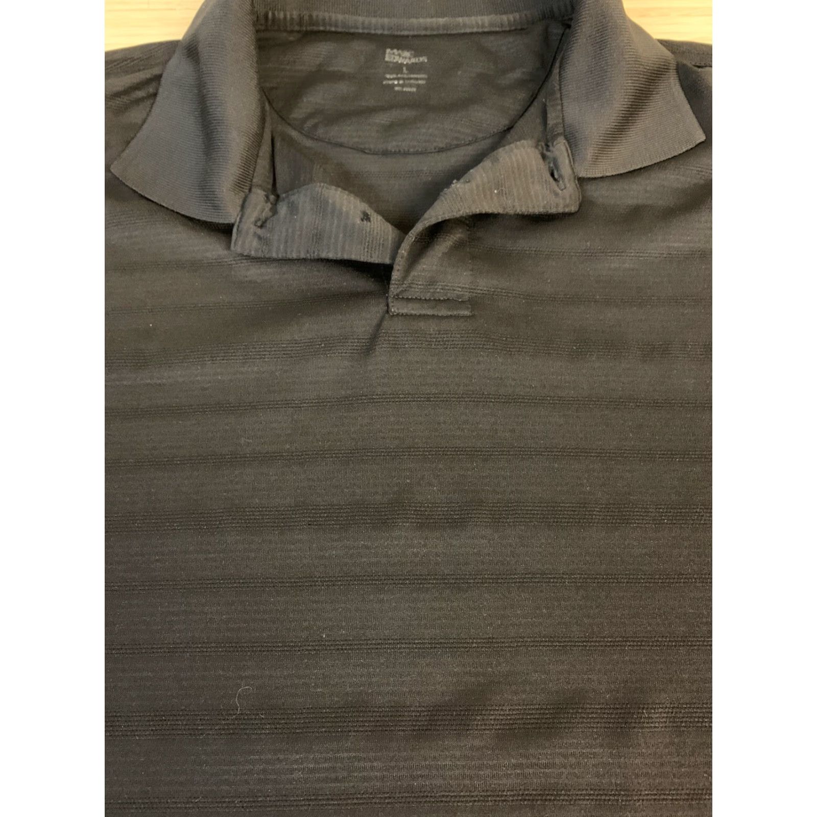Vintage MENS Marc Edwards Black Polo Shirt Large Sizes Regular Polo Mens Black Large Size US L / EU 52-54 / 3 - 4 Thumbnail