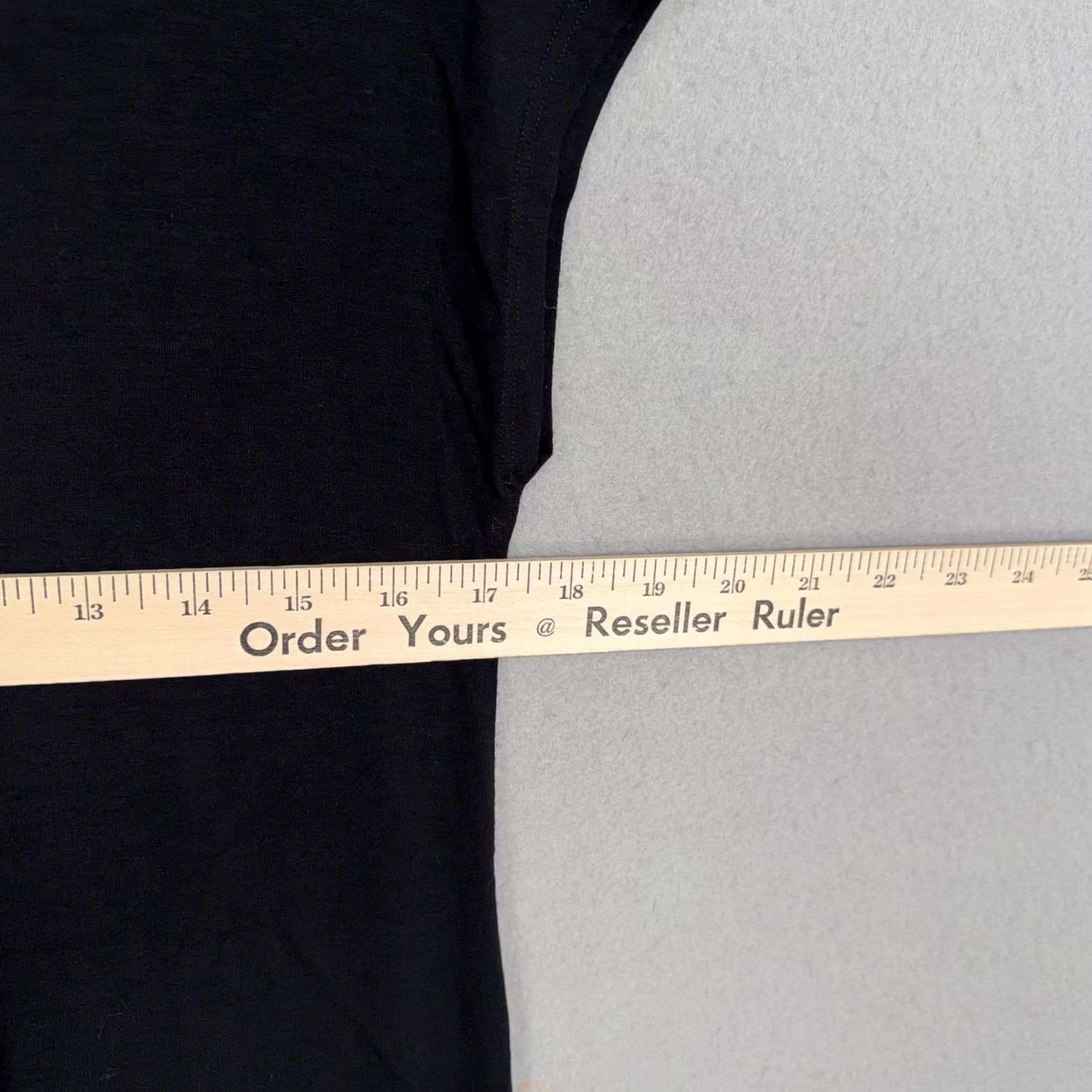 Eileen Fisher Eileen Fisher Dress Womens XS Black V-Neck Short Sleeve Jersey T-Shirt Dress Size XS / US 0-2 / IT 36-38 - 6 Thumbnail