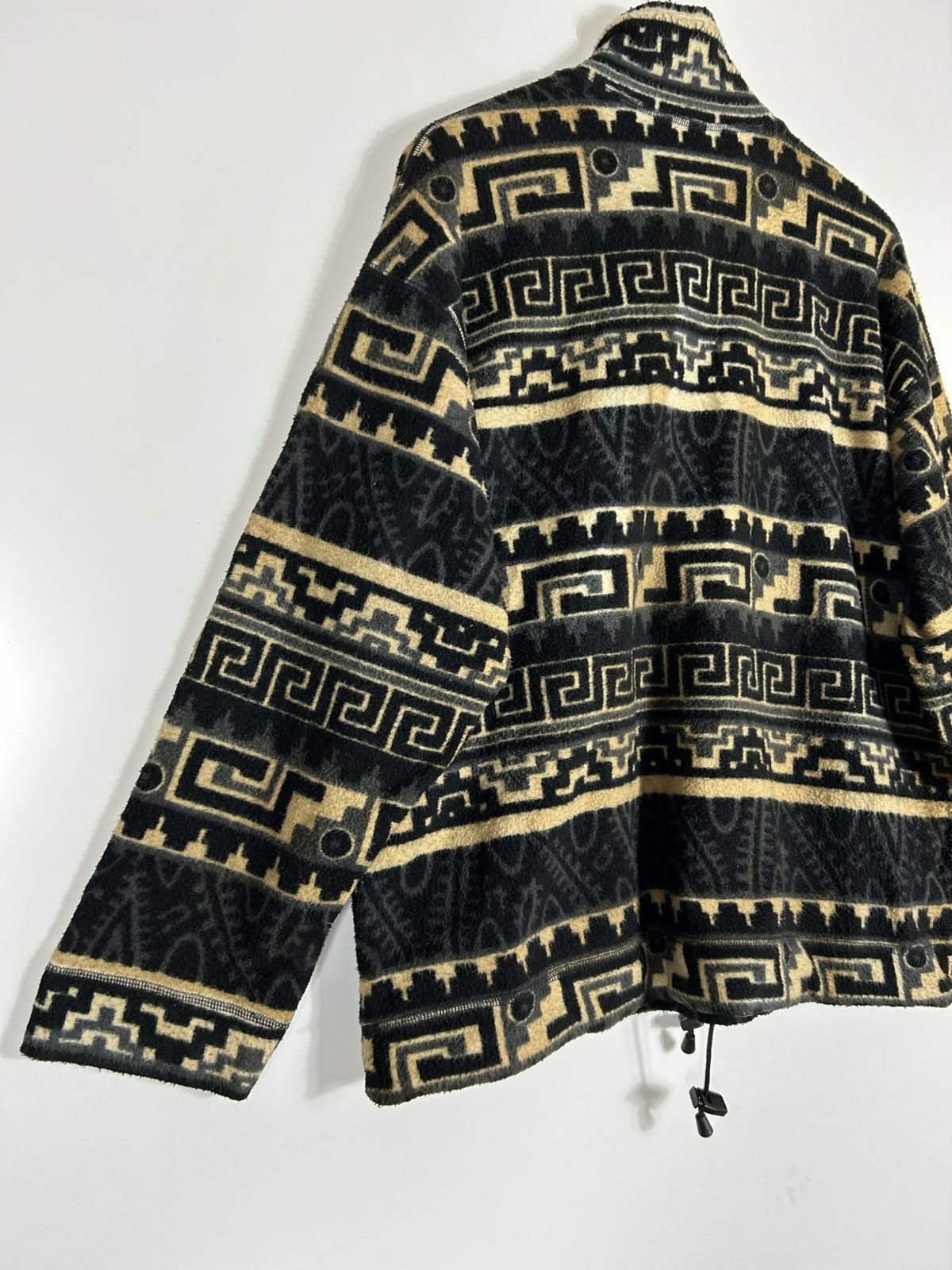 Japanese Brand ⚡️Vintage Toxic Tapestry Fleece Half Zipper Sweatshirt Size US L / EU 52-54 / 3 - 12 Thumbnail