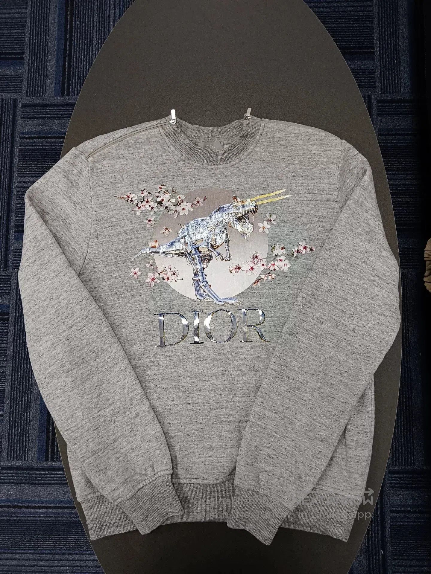 Dior Dior Tyrannosaurus Rex Print Sweatshirt M. Size US M / EU 48-50 / 2 - 1 Thumbnail