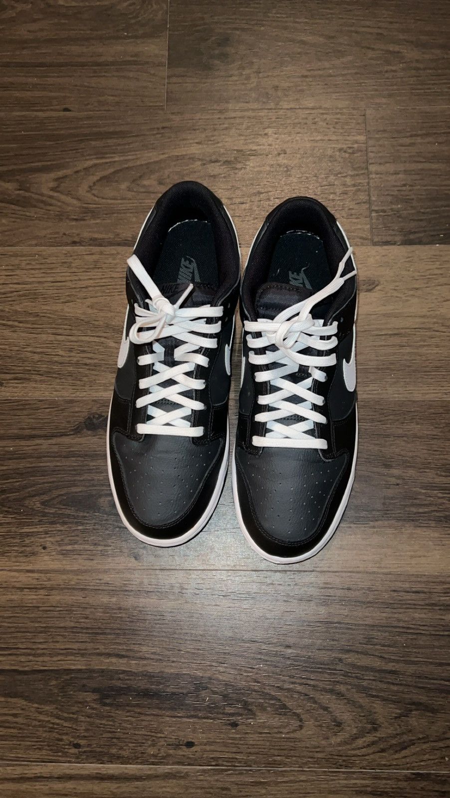 Nike Nike Dunk Low Black White Size US 11 / EU 44 - 3 Thumbnail
