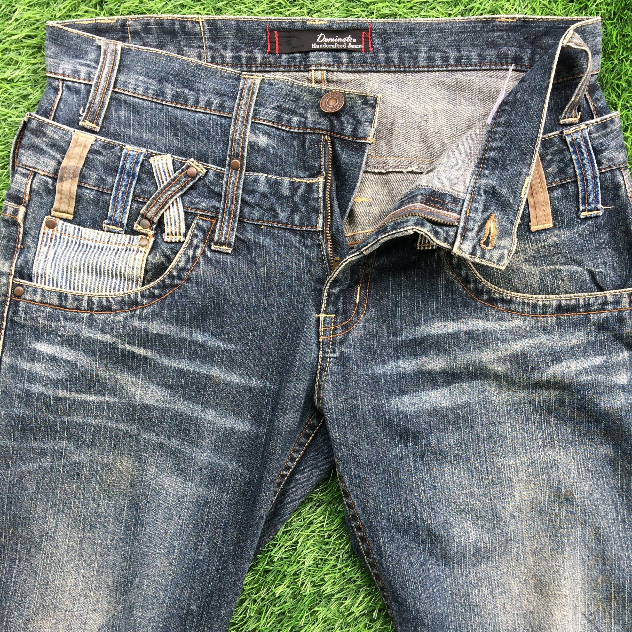 Japanese Brand Japanese Double Waist Denim Jeans Pants D-854 Size US 32 / EU 48 - 3 Thumbnail