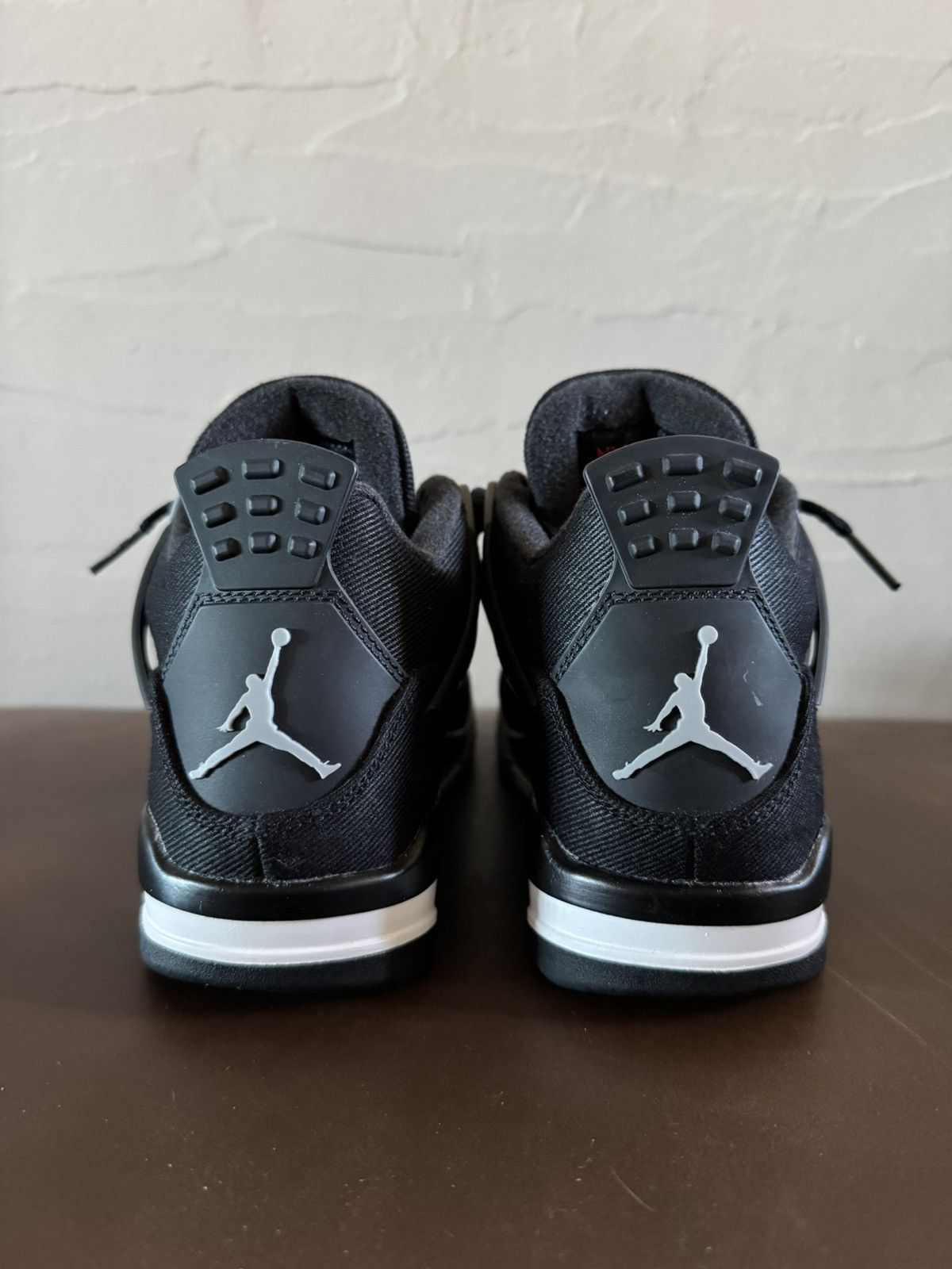 Jordan Brand Black Canvas Jordan 4s ‘2022’ Size US 5.5 / IT 35.5 - 6 Thumbnail