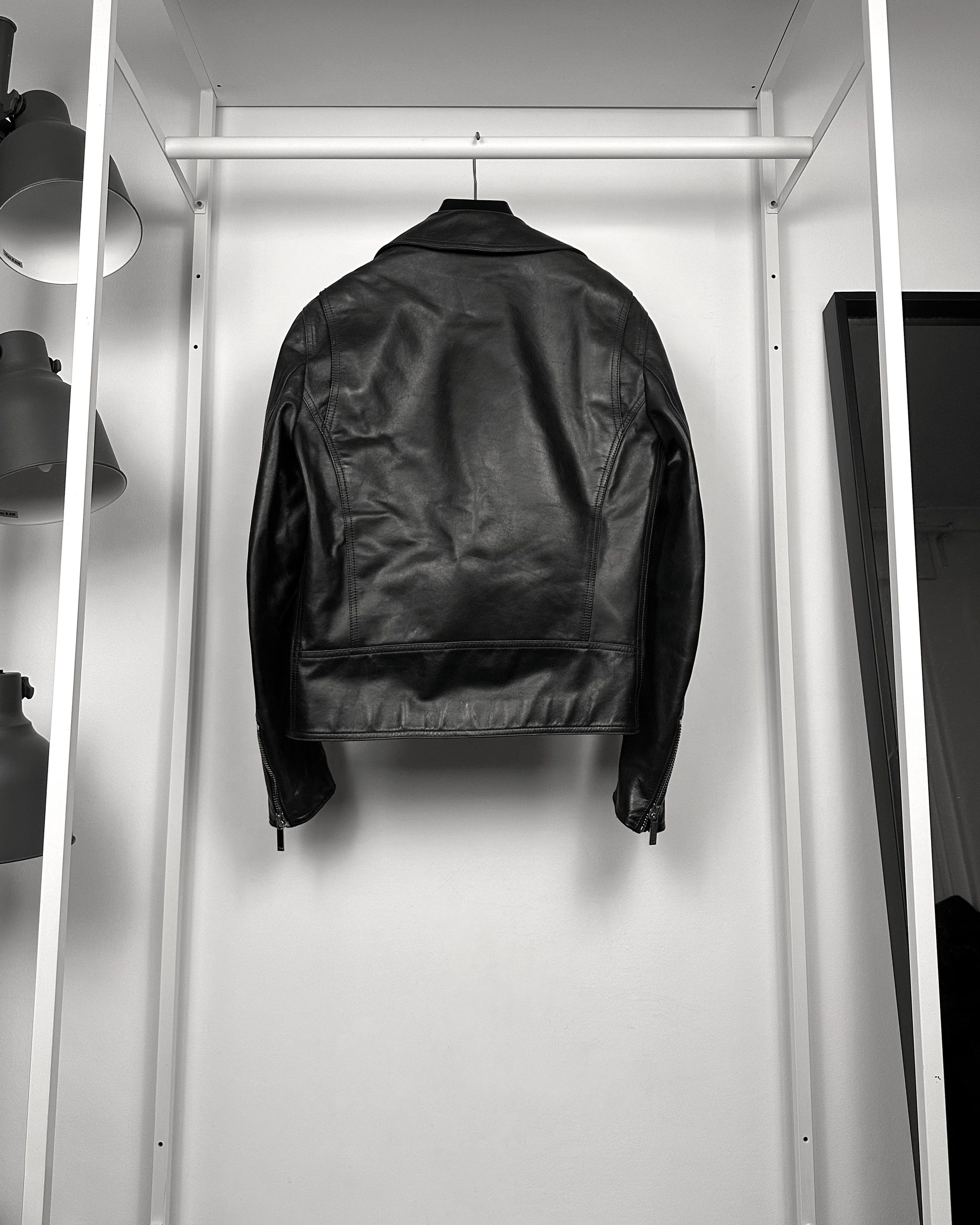 Dior Dior Homme Saddle Pocket Biker Leather Jacket Size US M / EU 48-50 / 2 - 2 Thumbnail