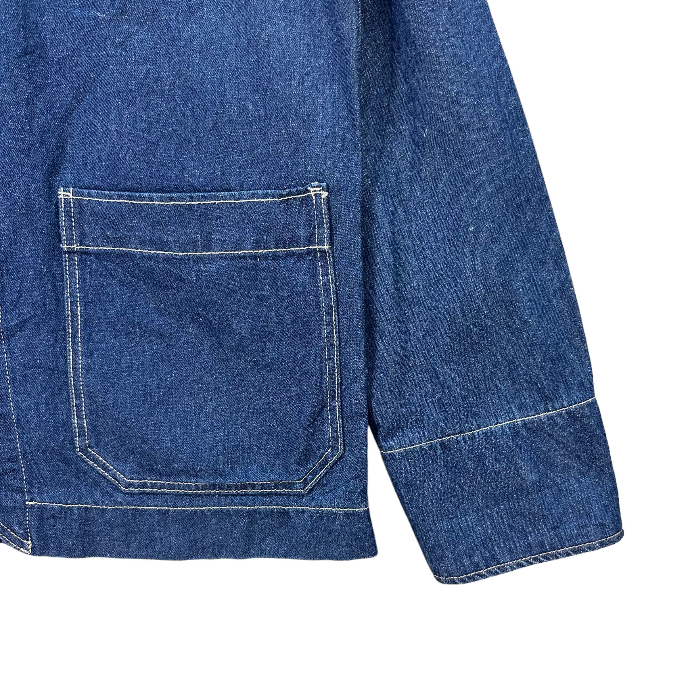 Chums CHUMS DENIM WORK CHORE JACKET #7693-165 Size US L / EU 52-54 / 3 - 6 Thumbnail