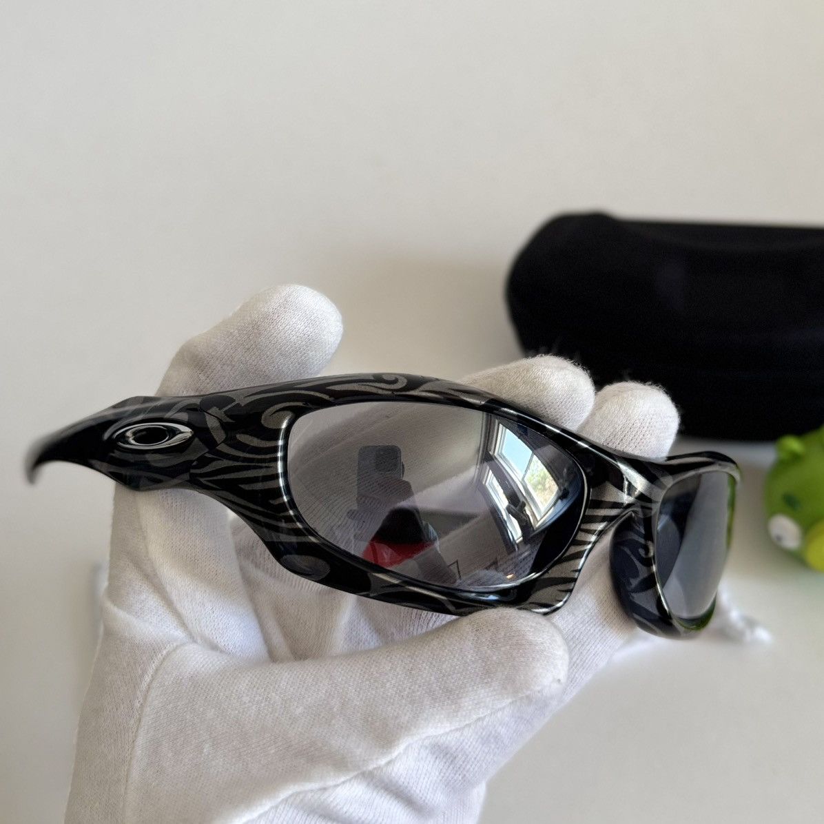 Oakley OAKLEY MONSTER DOG 'Crystal black'SUNGLASSES | Grailed