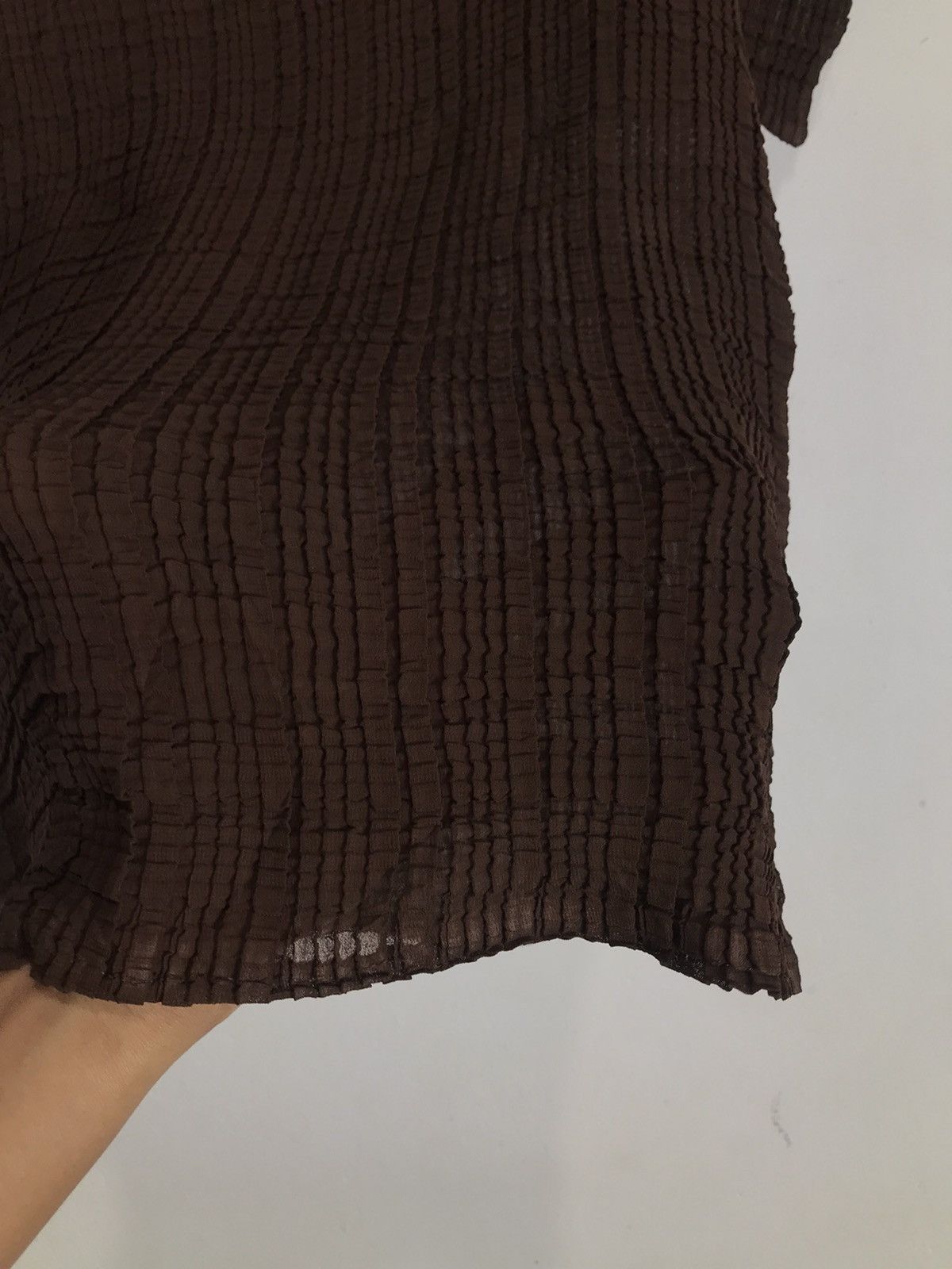 Issey Miyake Undefined Square Pleated shirt 'issey style' Size US S / EU 44-46 / 1 - 4 Thumbnail