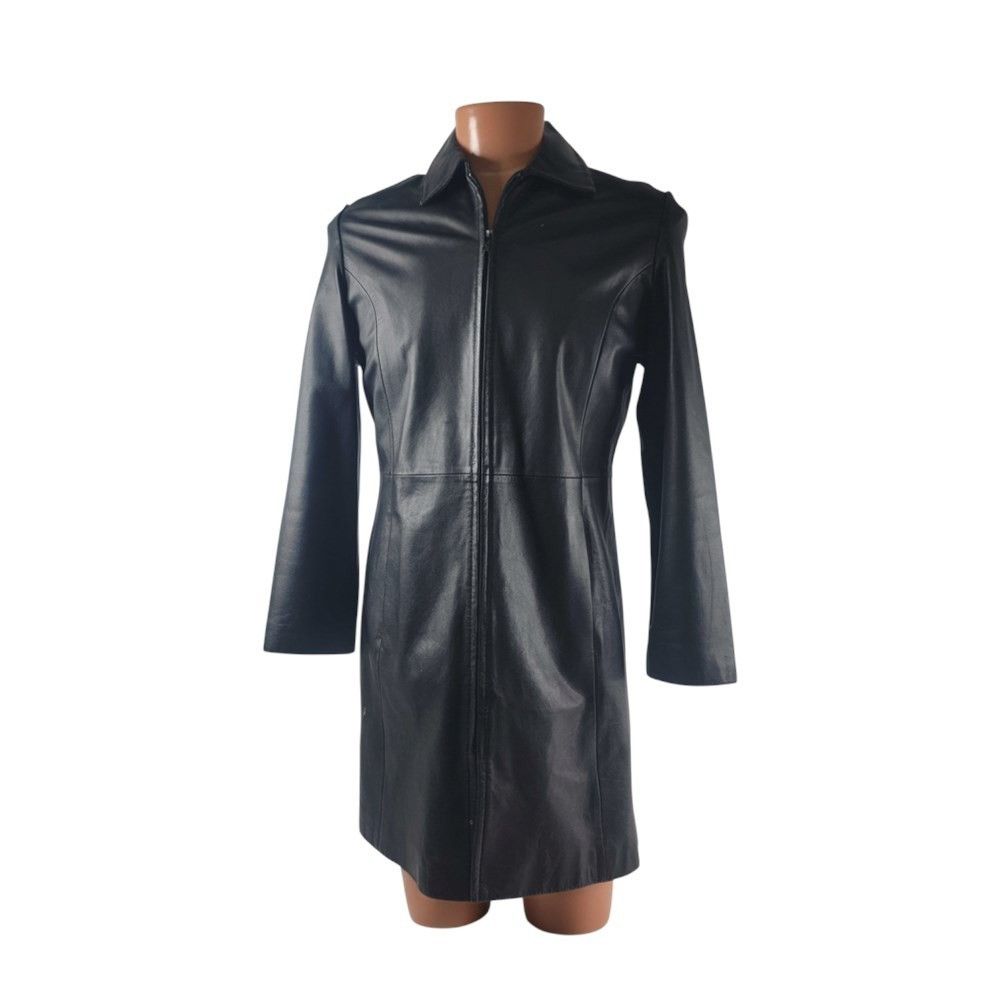 Other VINTAGE 90’s Marcel Kassini Leather Jacket/Trenchcoat XL Size XL / US 12-14 / IT 48-50 - 1 Thumbnail