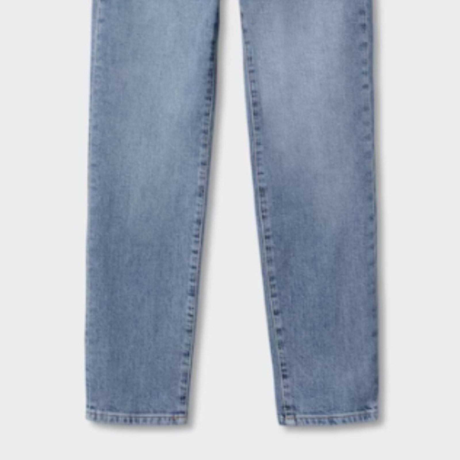 Mango Mango MNG Slim Cropped Blue Jeans NWT Plus 16 Size 38" / US 16 / IT 52 - 12 Thumbnail