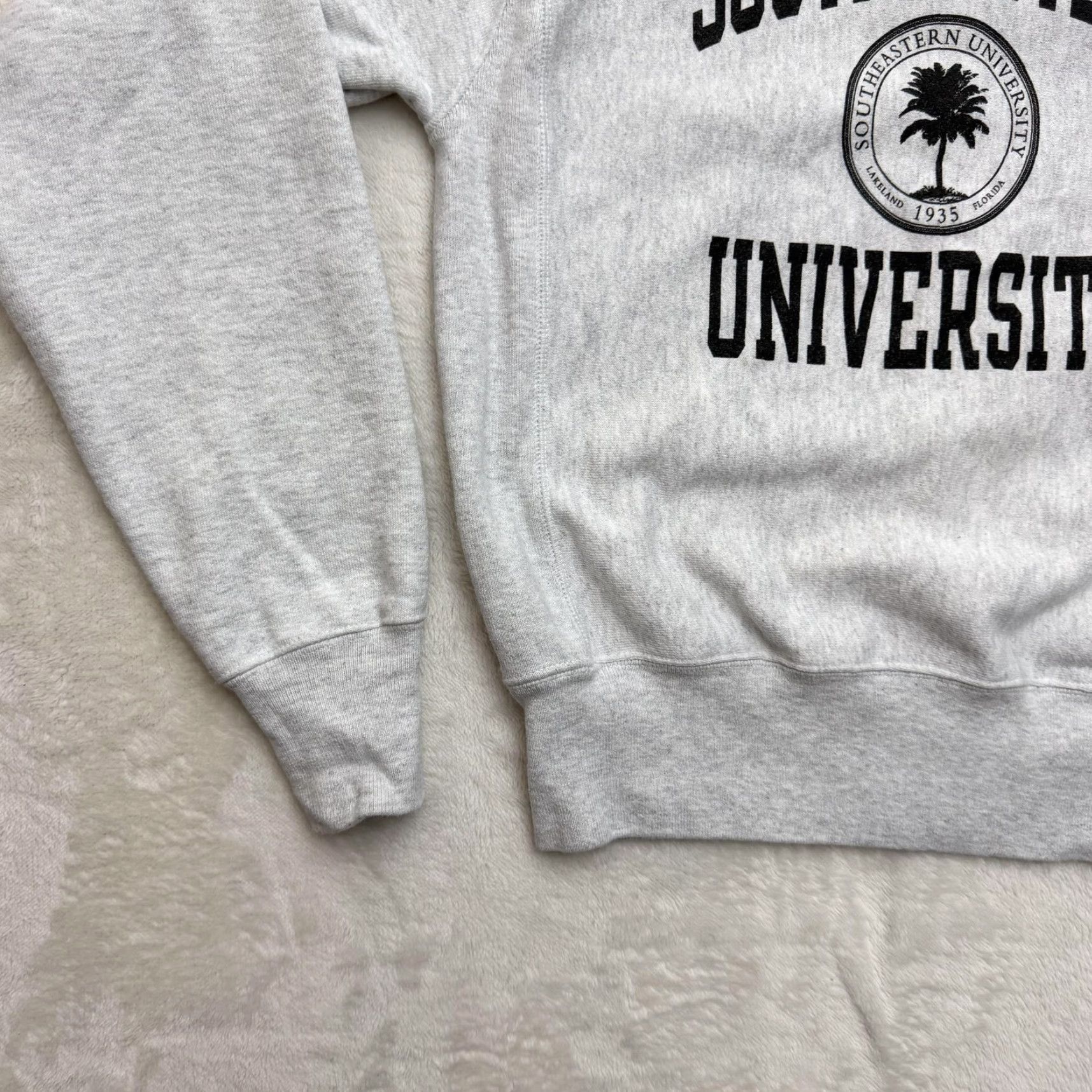 Champion Champion Sweatshirt Mens XS Gray Southeastern University Reverse Weave Crewneck Graphic Print Embroidered Logo College University Men’s Size US XS / EU 42 / 0 - 7 Thumbnail