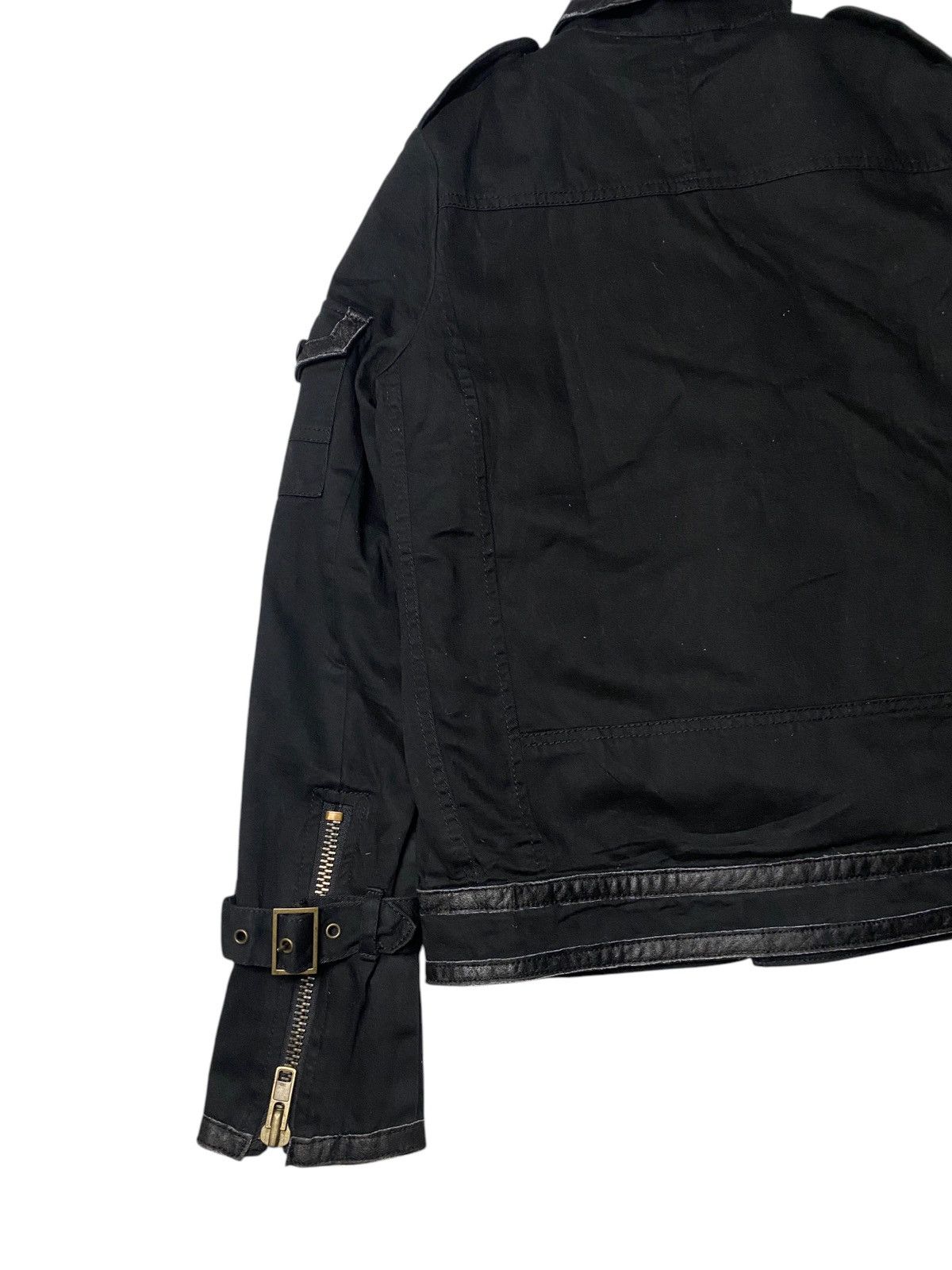 If Six Was Nine 2000's Free Phase Bondage Leather Jacket Size US S / EU 44-46 / 1 - 9 Thumbnail